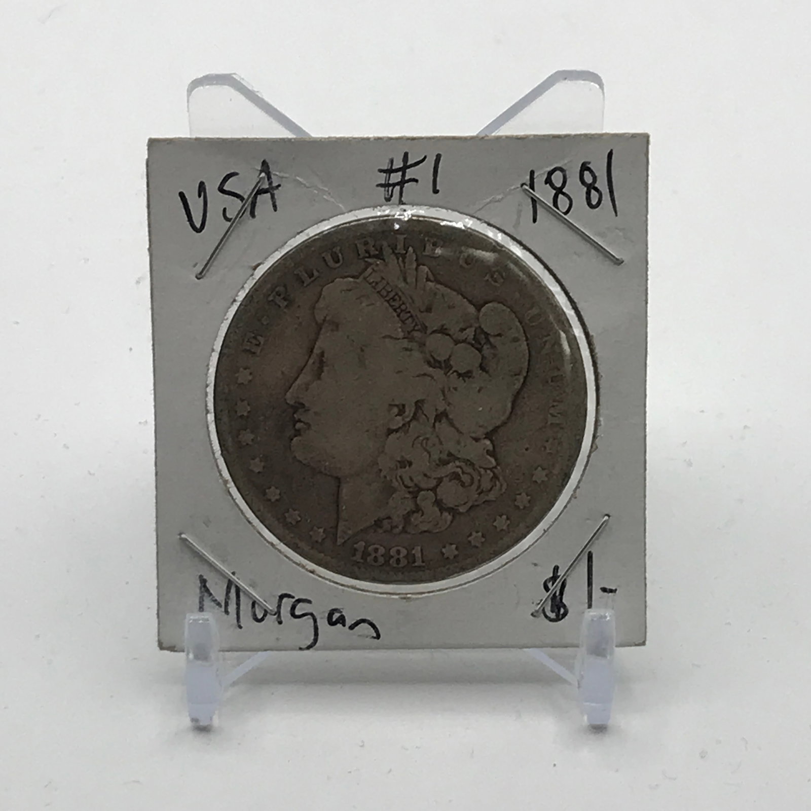 MORGAN SILVER DOLLAR - MINTED IN 1881: Prices are in Canadian dollars