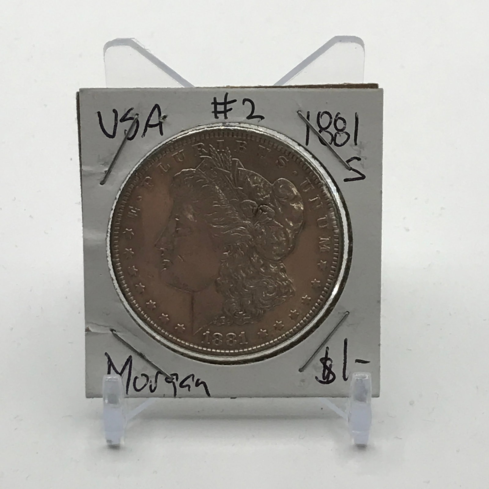 MORGAN SILVER DOLLAR - MINTED IN 1881 IN SAN FRANCISCO: Prices are in Canadian dollars