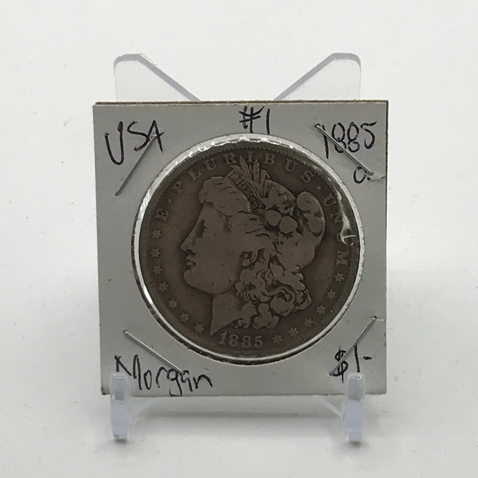MORGAN SILVER DOLLAR - MINTED IN 1885 IN NEW ORLEANS: Prices are in Canadian dollars
