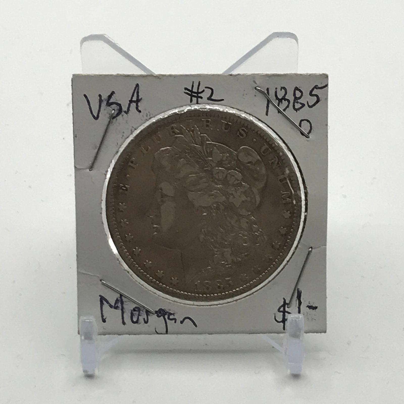 MORGAN SILVER DOLLAR - MINTED IN 1885 IN NEW ORLEANS: Prices are in Canadian dollars