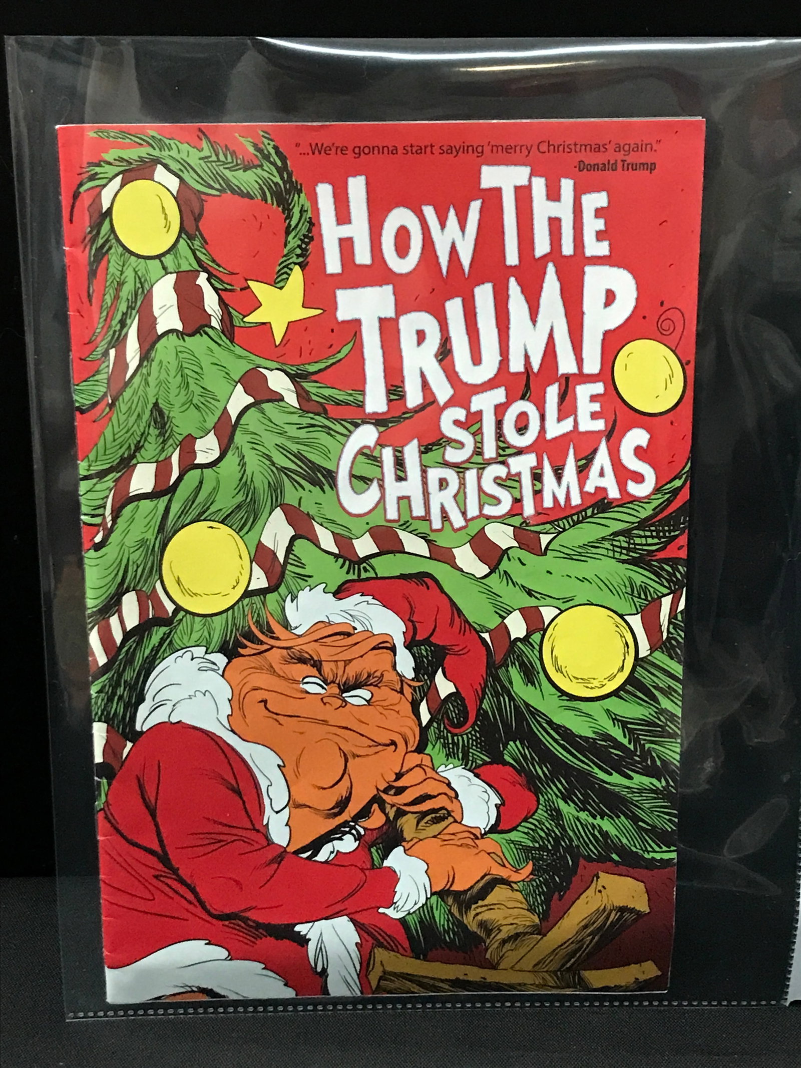 HOW THE TRUMP STOLE CHRISTMAS NO.1 COMIC: Prices are in Canadian dollars