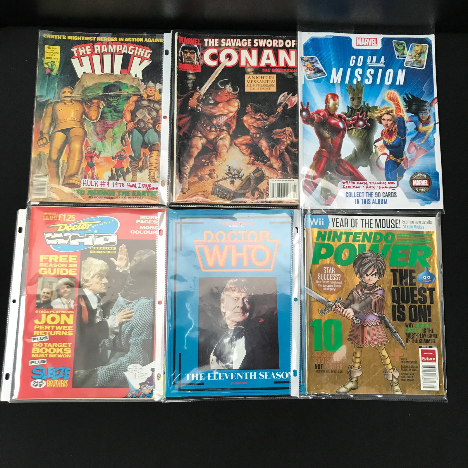 LOT OF 6 MIXED TITLE COMICS - VARIOUS PUBLISHERS: Prices are in Canadian dollars