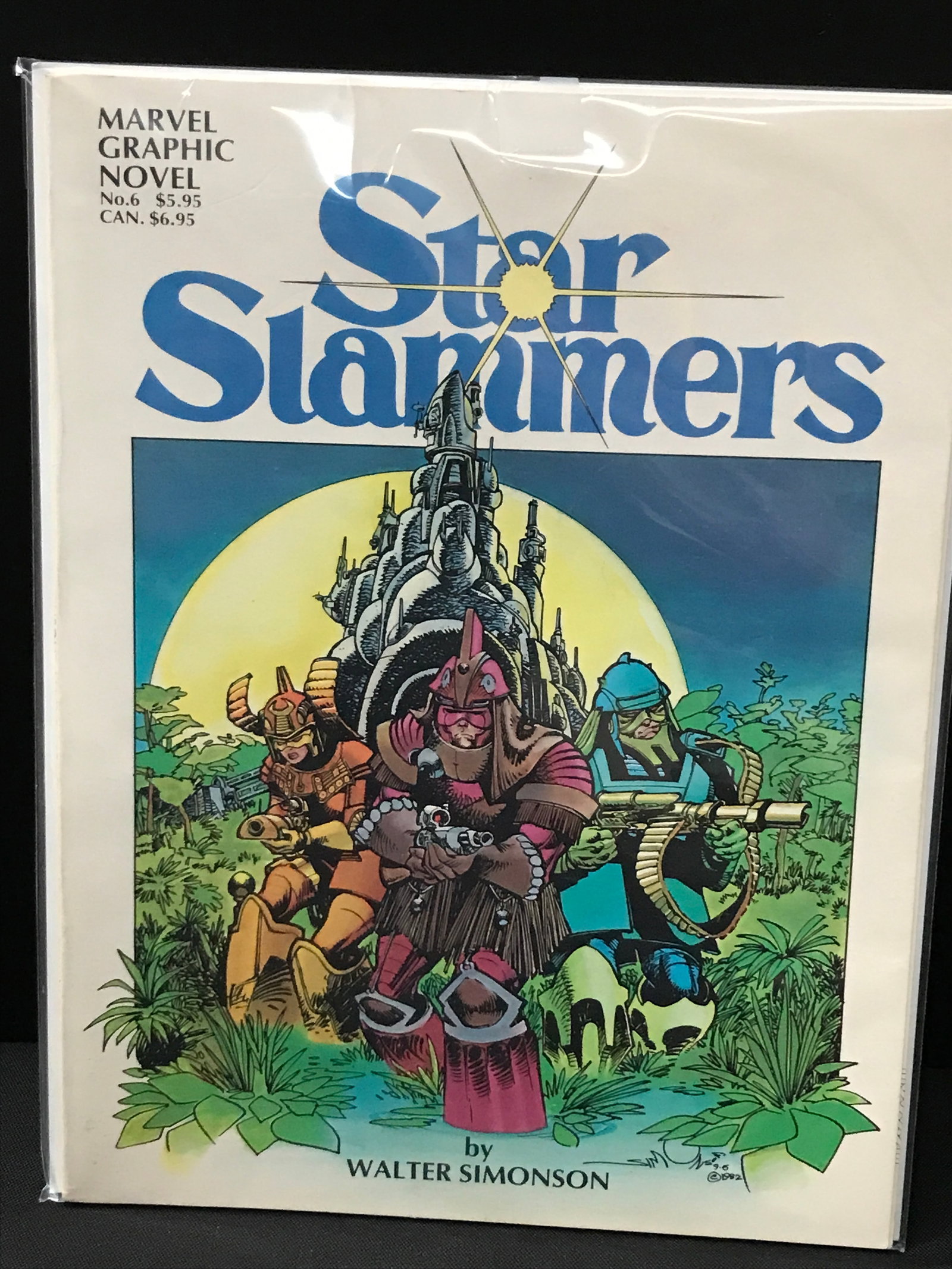 STAR SLAMMERS #6 - MARVEL GRAPHIC NOVEL: Prices are in Canadian dollars