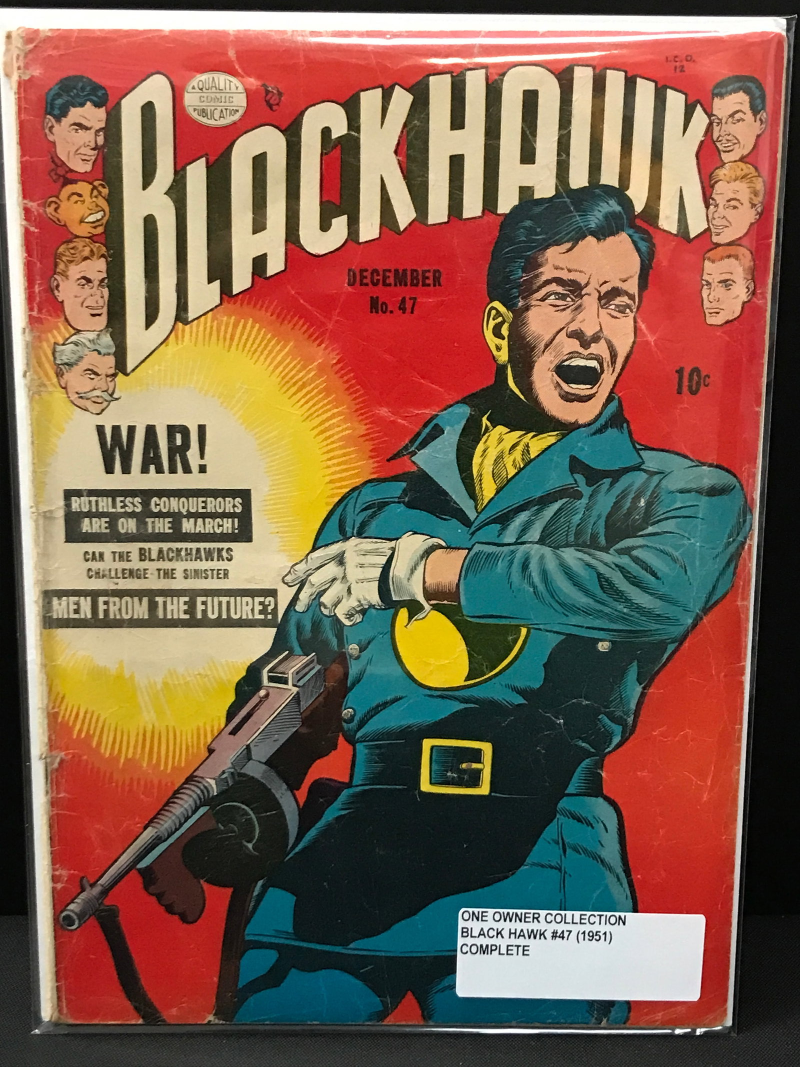 BLACKHAWK #47 (1951) FROM A ONE OWNER COLLECTION - A QUALITY COMICS PUBLICATION: Prices are in Canadian dollars