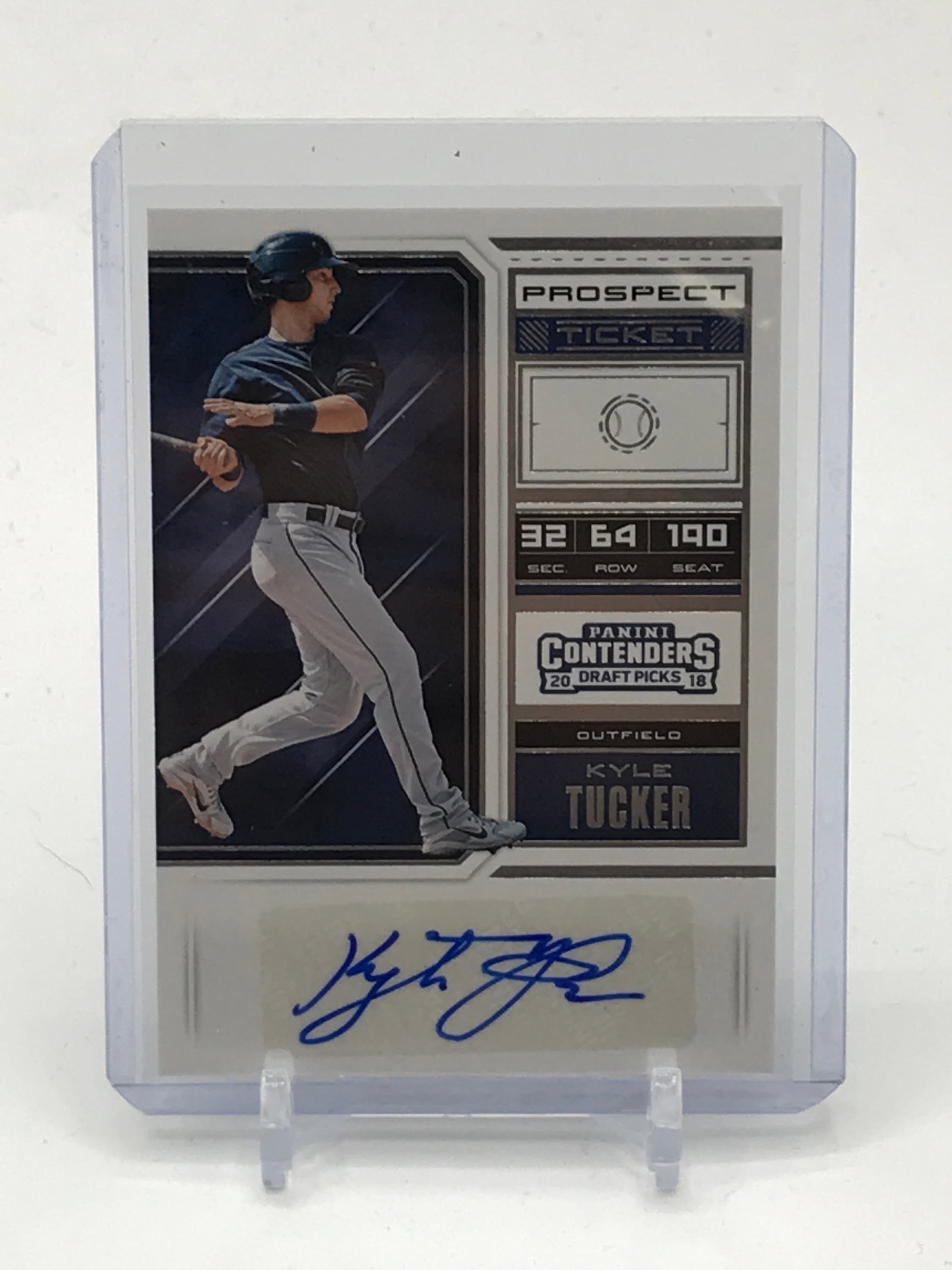 2018 PANINI CONTENDERS DRAFT PICKS BASEBALL KYLE TUCKER SIGNED TRADING CARD: Prices are in Canadian dollars