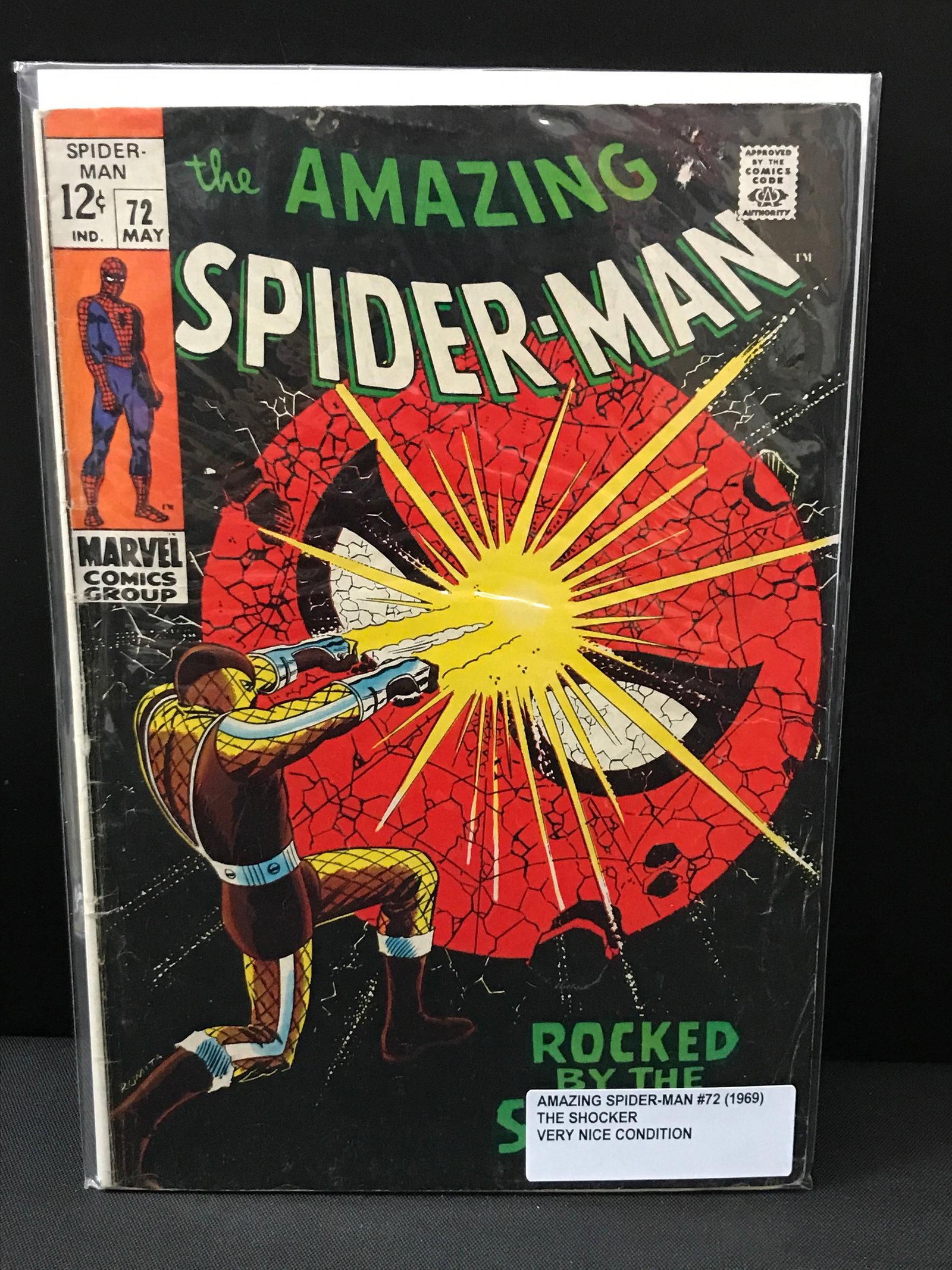 THE AMAZING SPIDERMAN #72 (1969) - MARVEL COMICS: Prices are in Canadian dollars