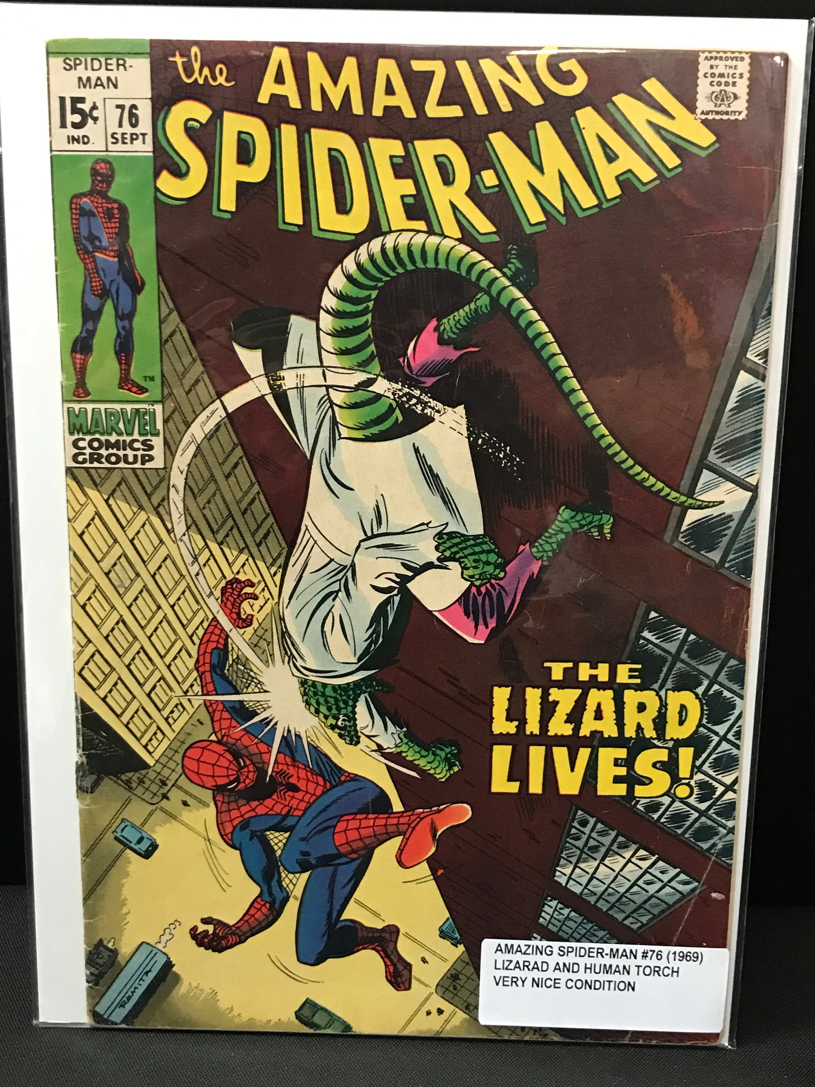 THE AMAZING SPIDERMAN #76 (1969) - MARVEL COMICS: Prices are in Canadian dollars