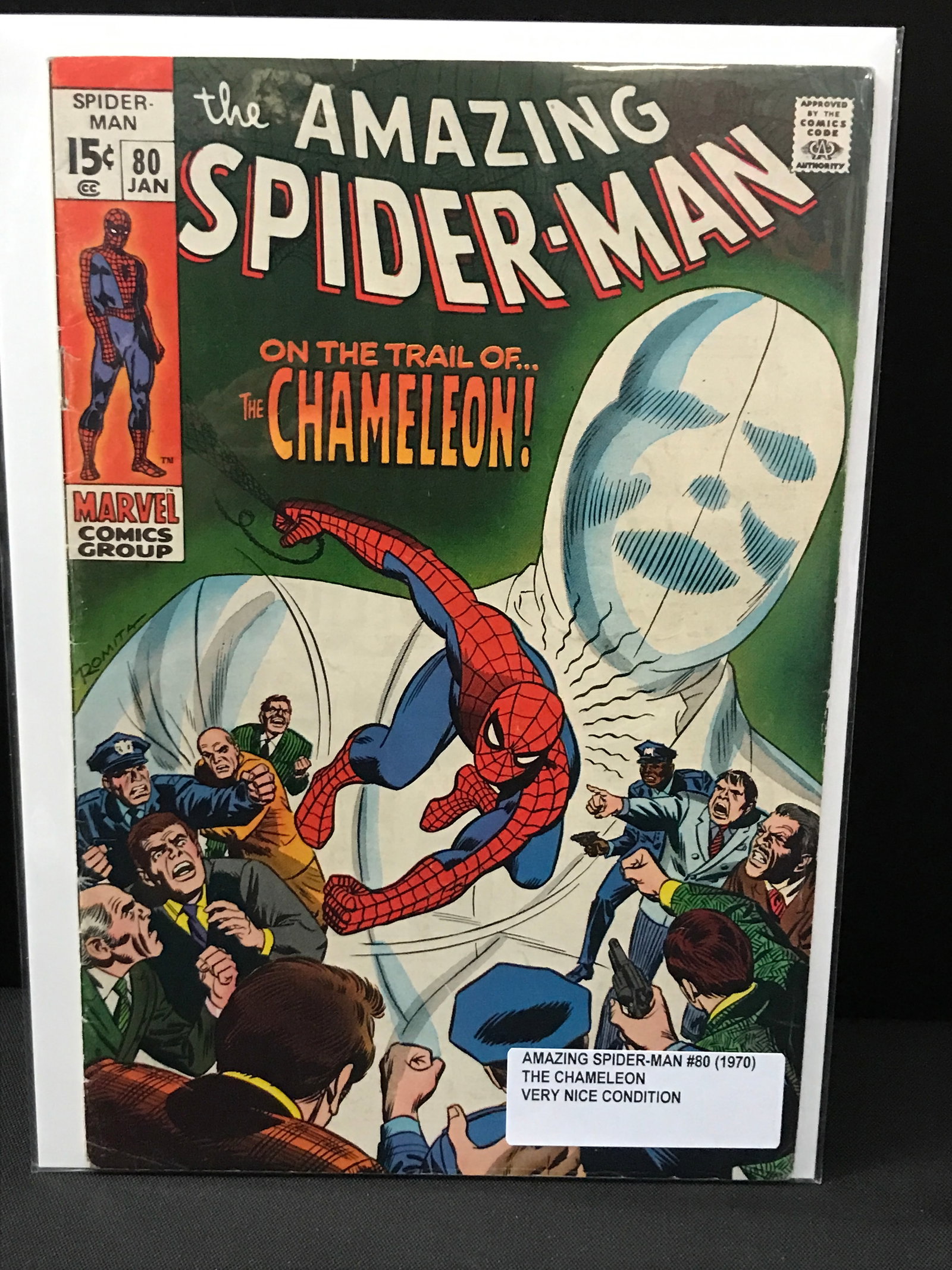 THE AMAZING SPIDERMAN #80 (1970) - MARVEL COMICS: Prices are in Canadian dollars