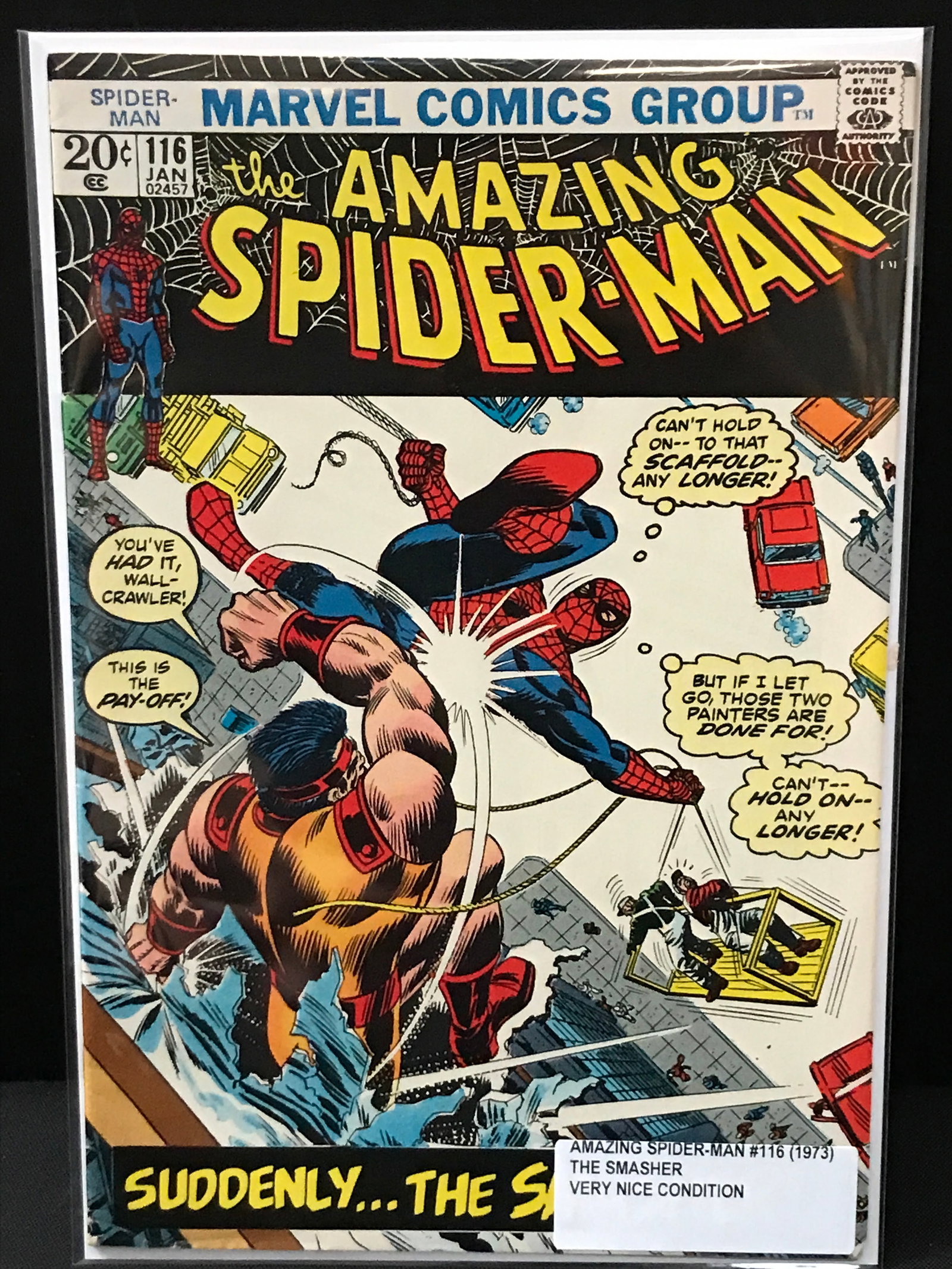 THE AMAZING SPIDERMAN #116 (1973) - MARVEL COMICS: Prices are in Canadian dollars