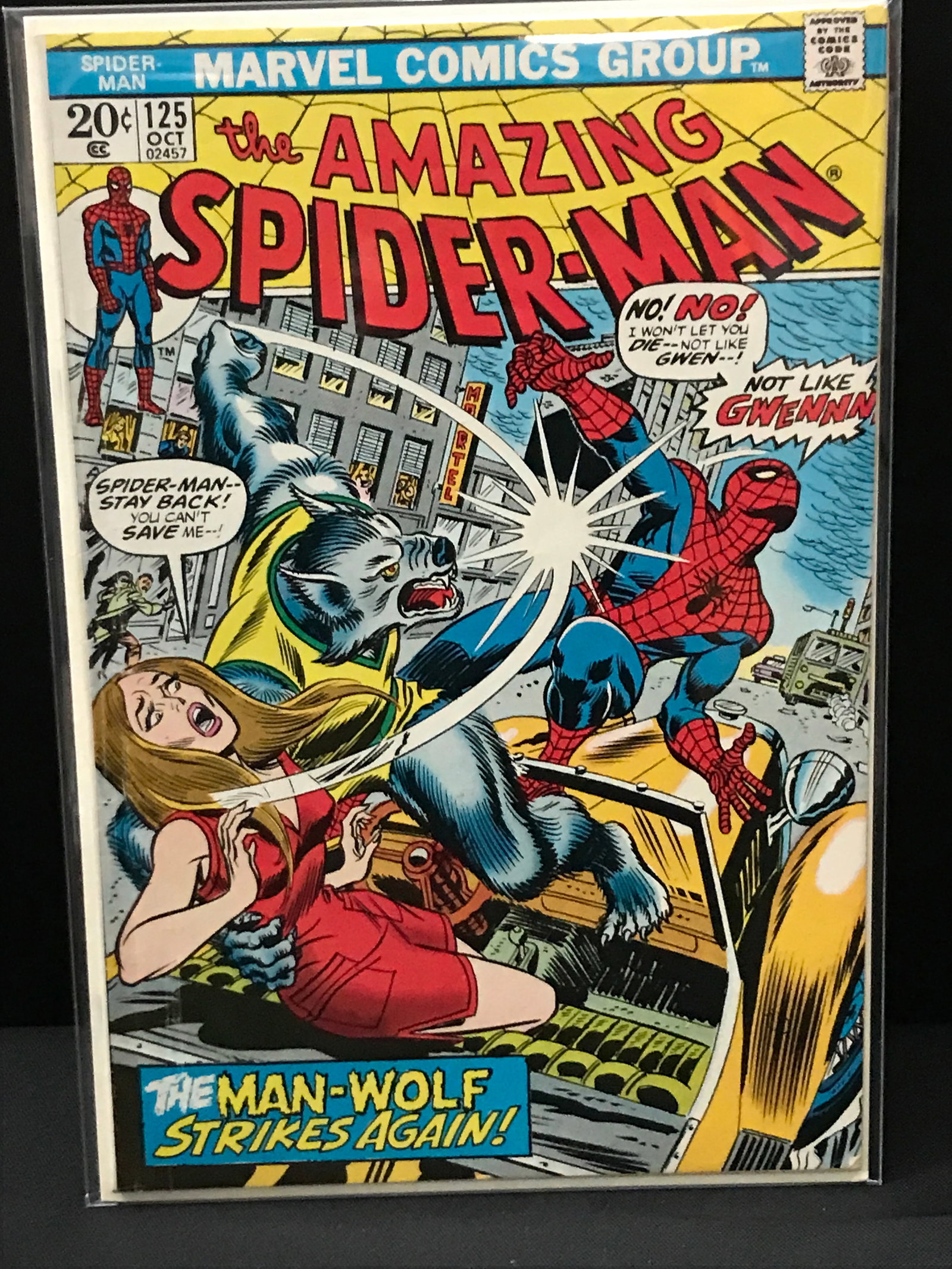 THE AMAZING SPIDERMAN #125 - MARVEL COMICS: Prices are in Canadian dollars