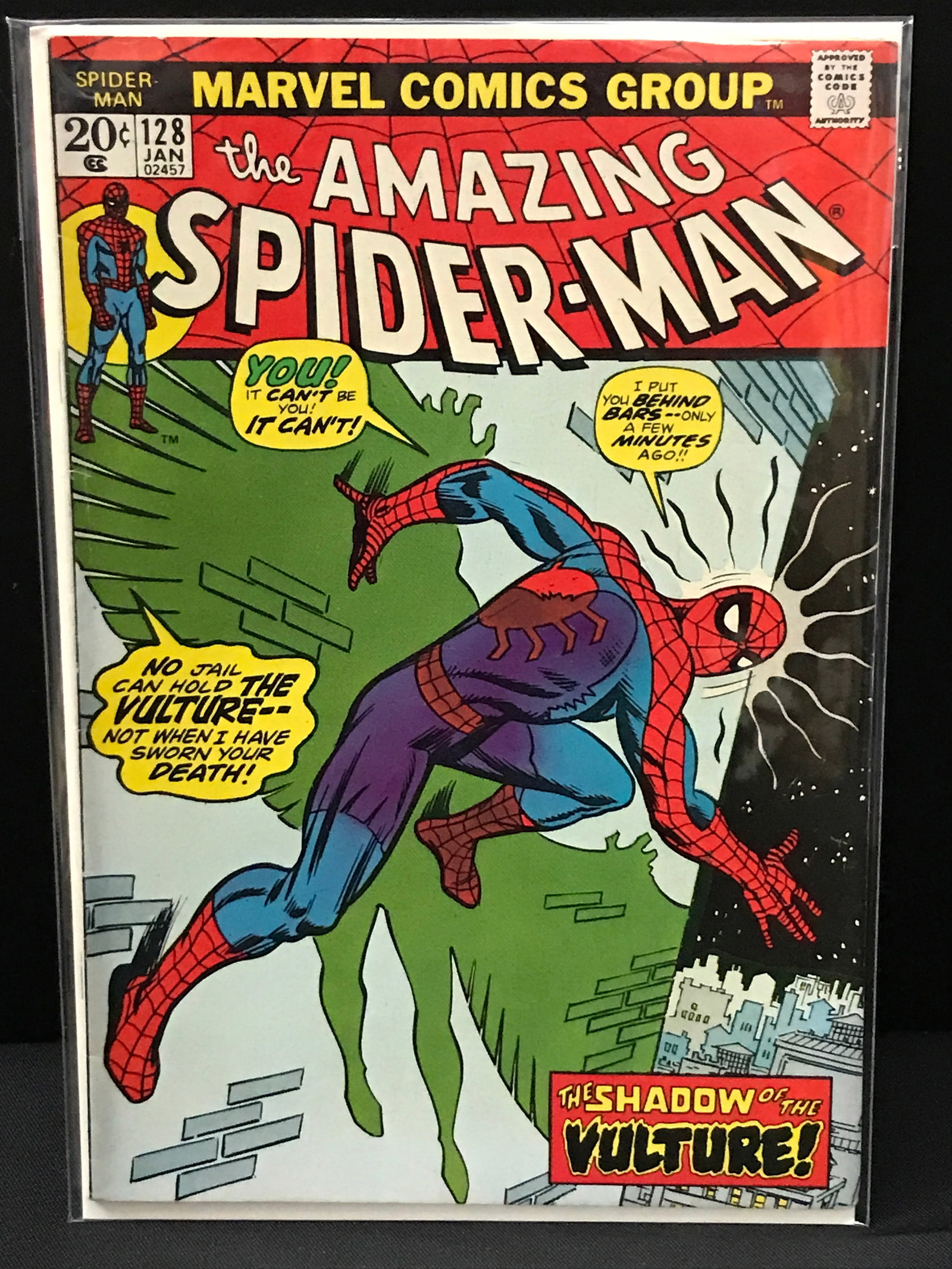 THE AMAZING SPIDERMAN #128 - MARVEL COMICS: Prices are in Canadian dollars
