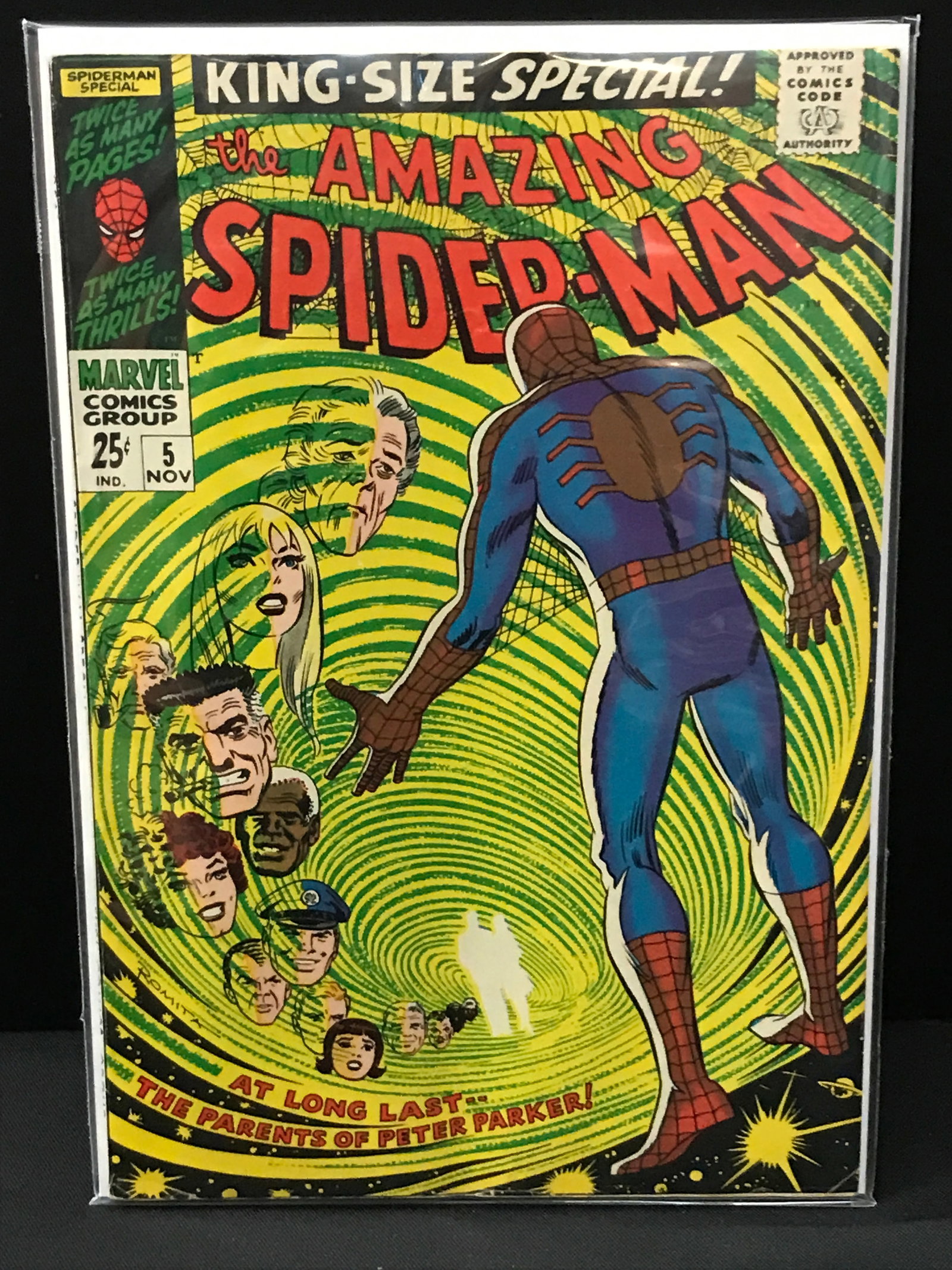 THE AMAZING SPIDERMAN KING SIZED #5 - MARVEL COMICS: Prices are in Canadian dollars