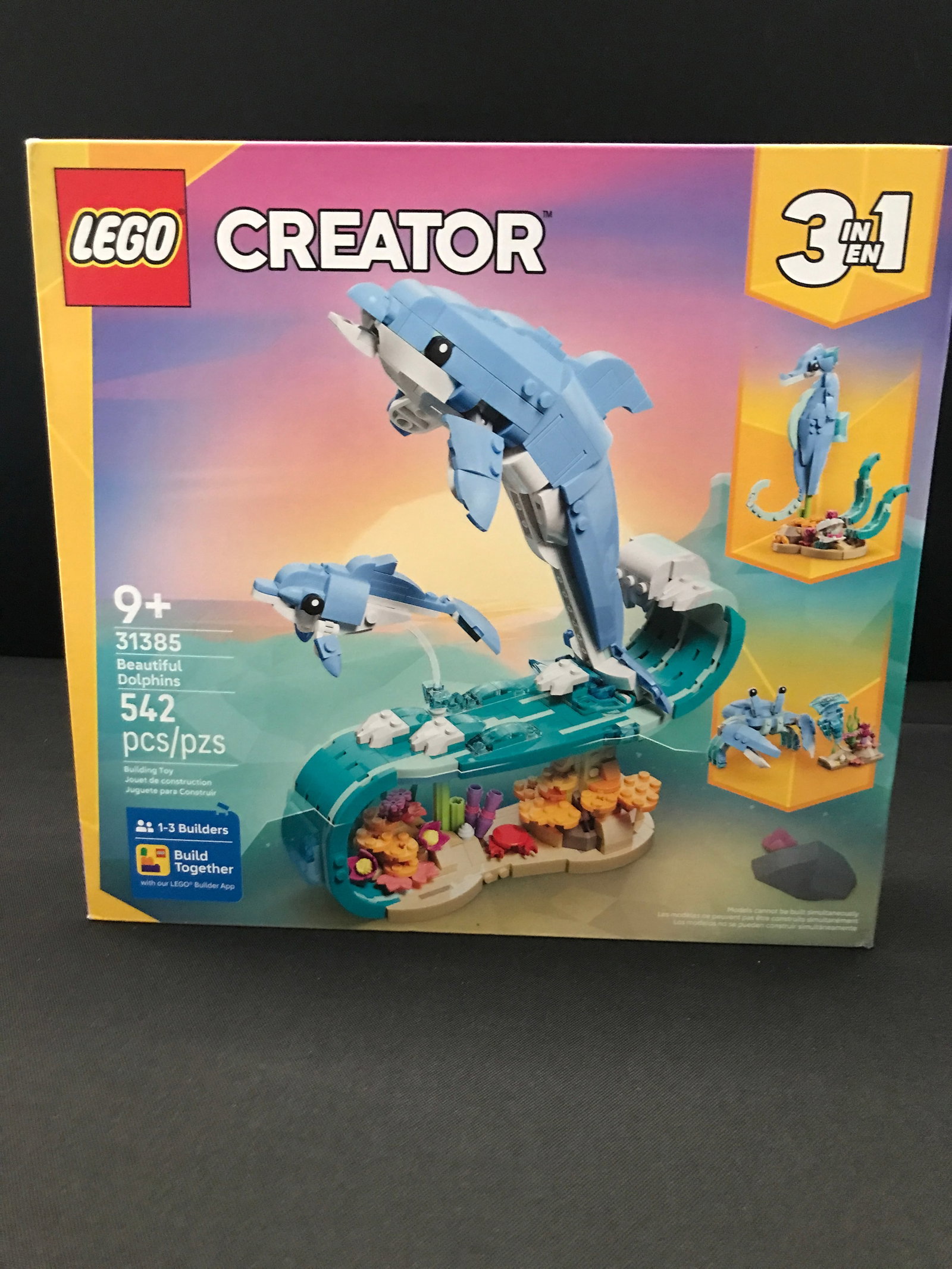 LEGO CREATOR #31385 BEAUTIFUL DOLPHINS SEALED IN ORIGINAL PACKAGING (1 of 1)