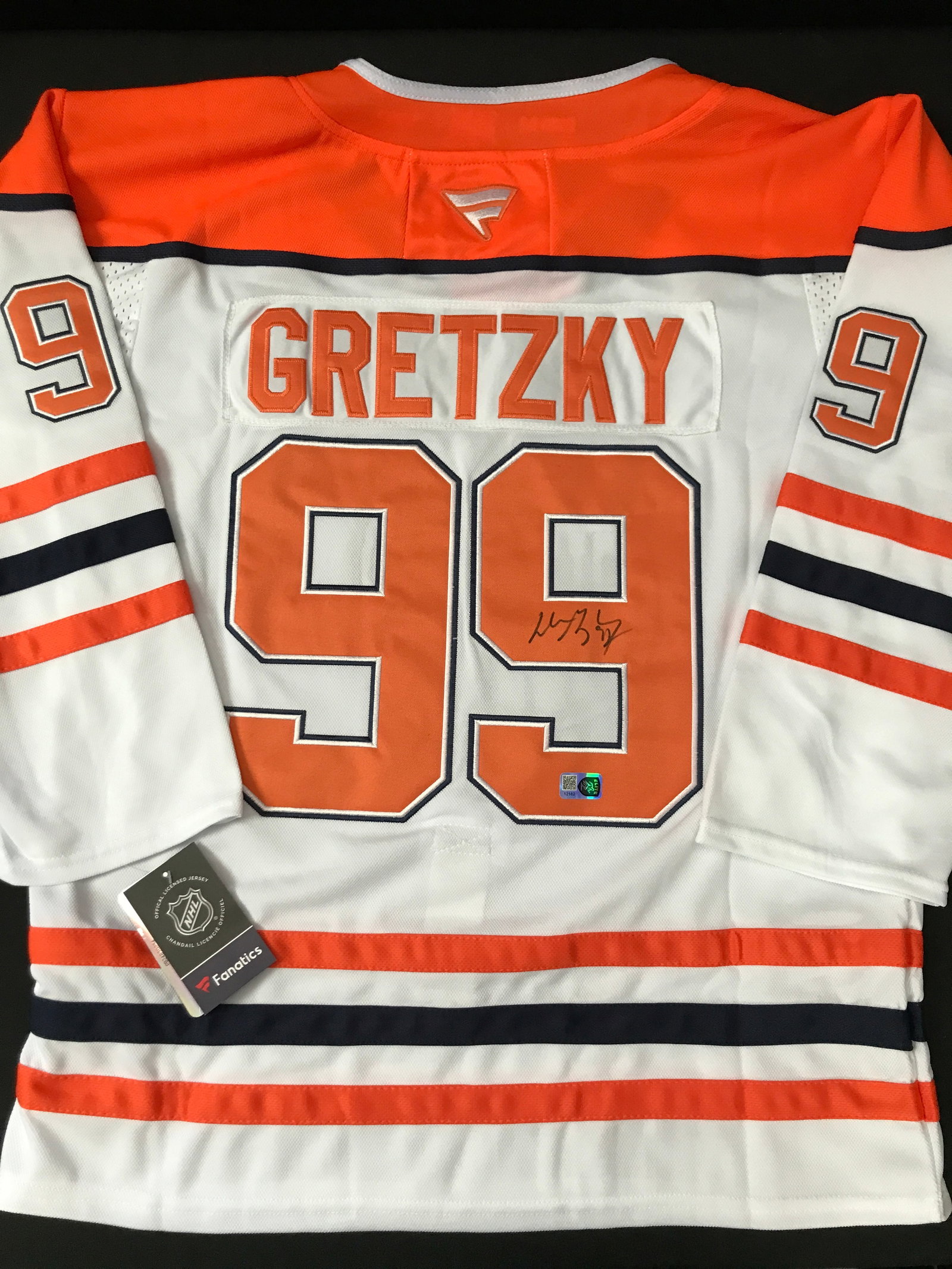 WAYNE GRETZKY SIGNED CUSTOM EDMONTON OILERS JERSEY - ELITE COA: Prices are in Canadian dollars
