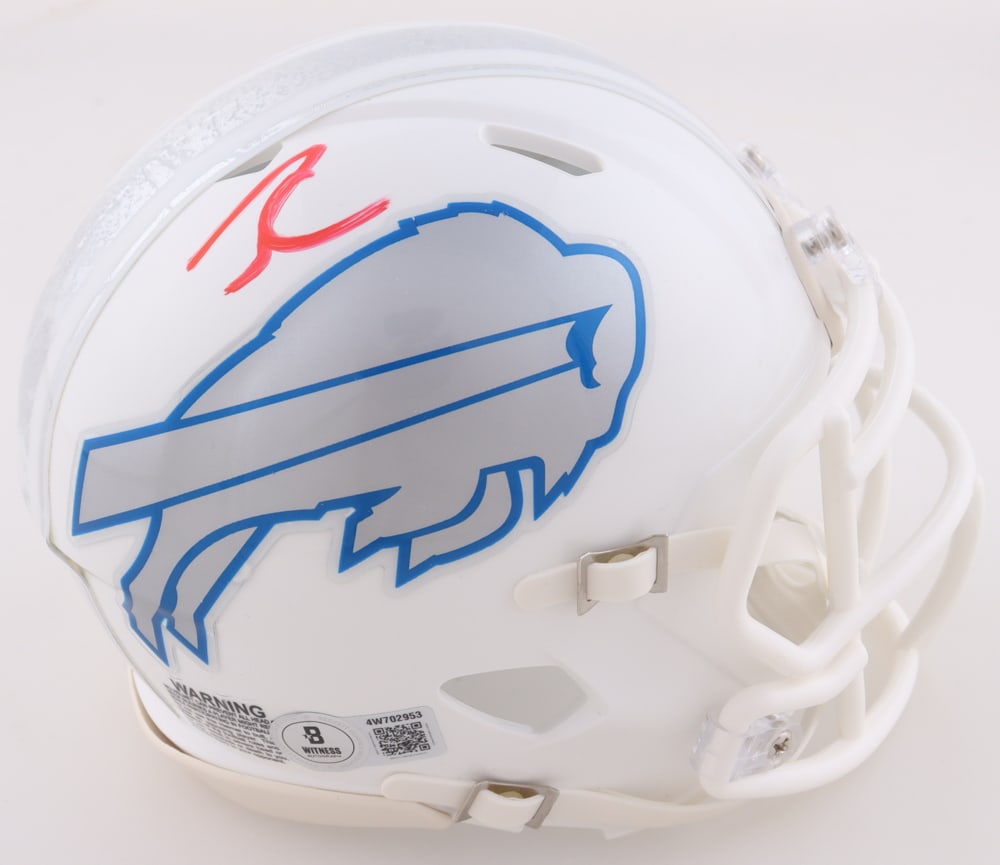 JAMES COOK SIGNED BUFFALO BILLS MINI HELMET (BECKETT COA): Prices are in Canadian dollars