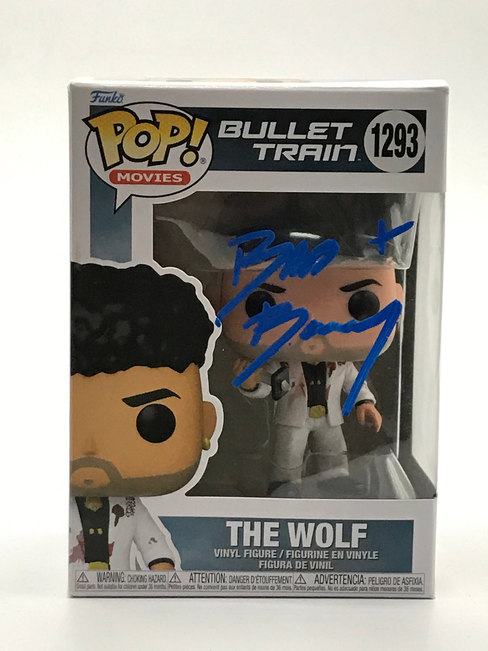BAD BUNNY SIGNED BULLET TRAIN WOLF FUNKO POP - KB COA: Prices are in Canadian dollars