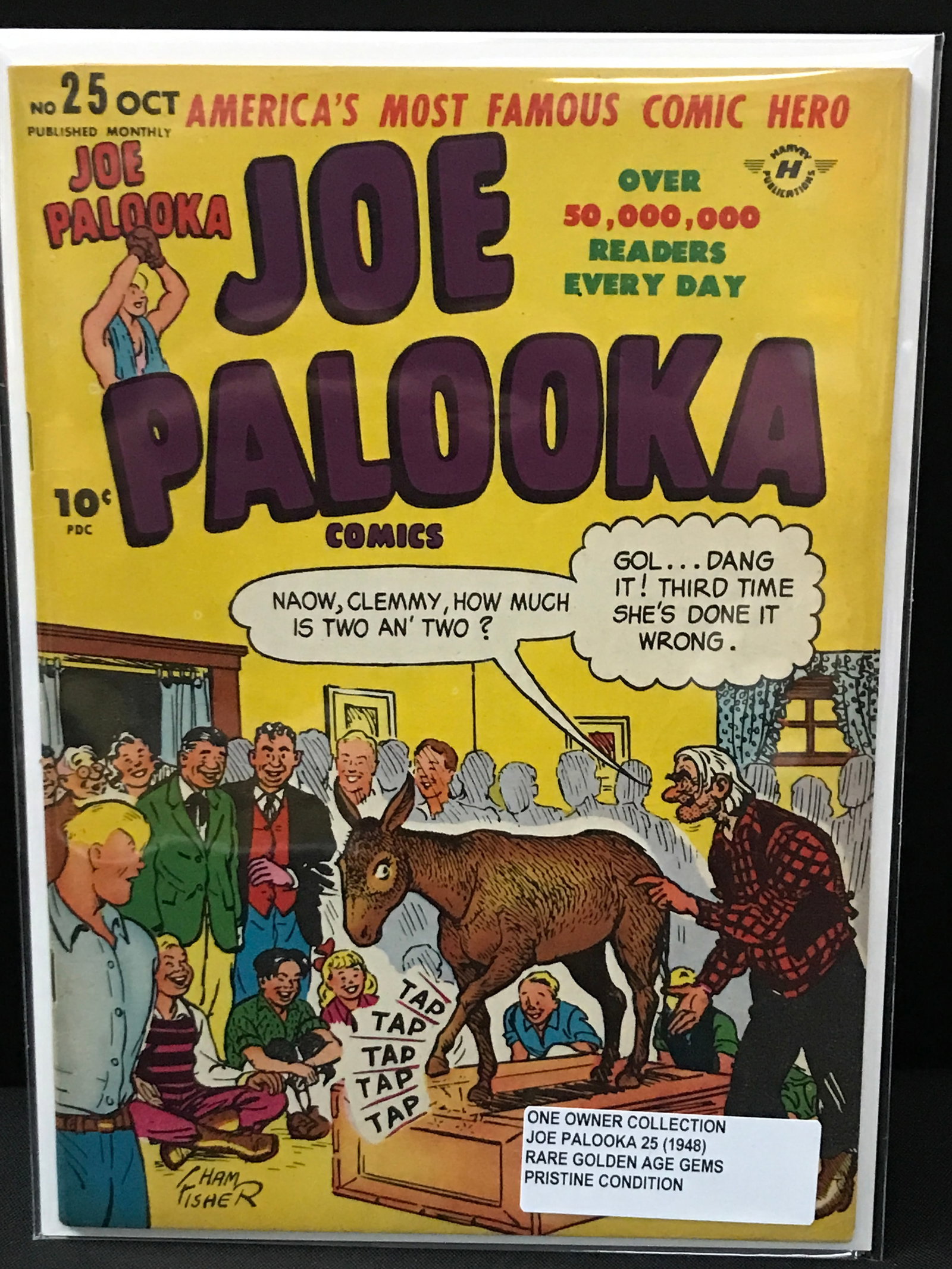 JOE PALOOKA #25 (1948) ONE OWNER COLLECTION (1 of 1)