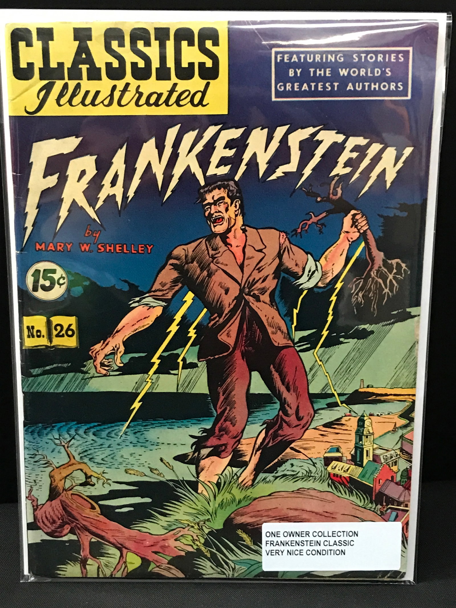 CLASSICS ILLUSTRATED #26 FRANKENSTEIN ONE OWNER COLLECTION: Prices are in Canadian dollars