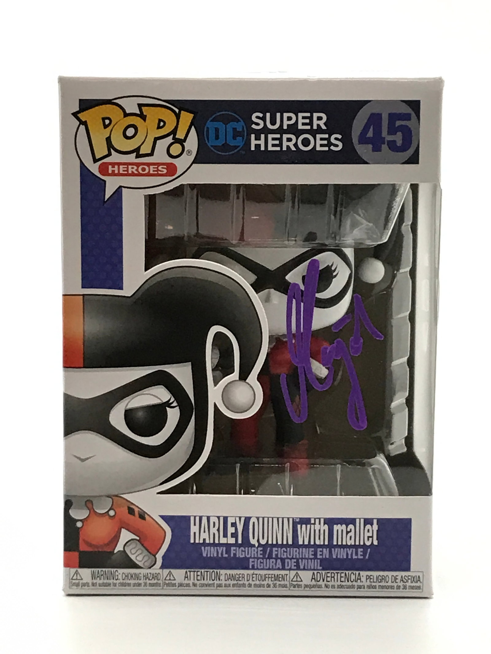 MARGOT ROBBIE SIGNED HARLEY QUINN FUNKO POP - KB COA: Prices are in Canadian dollars