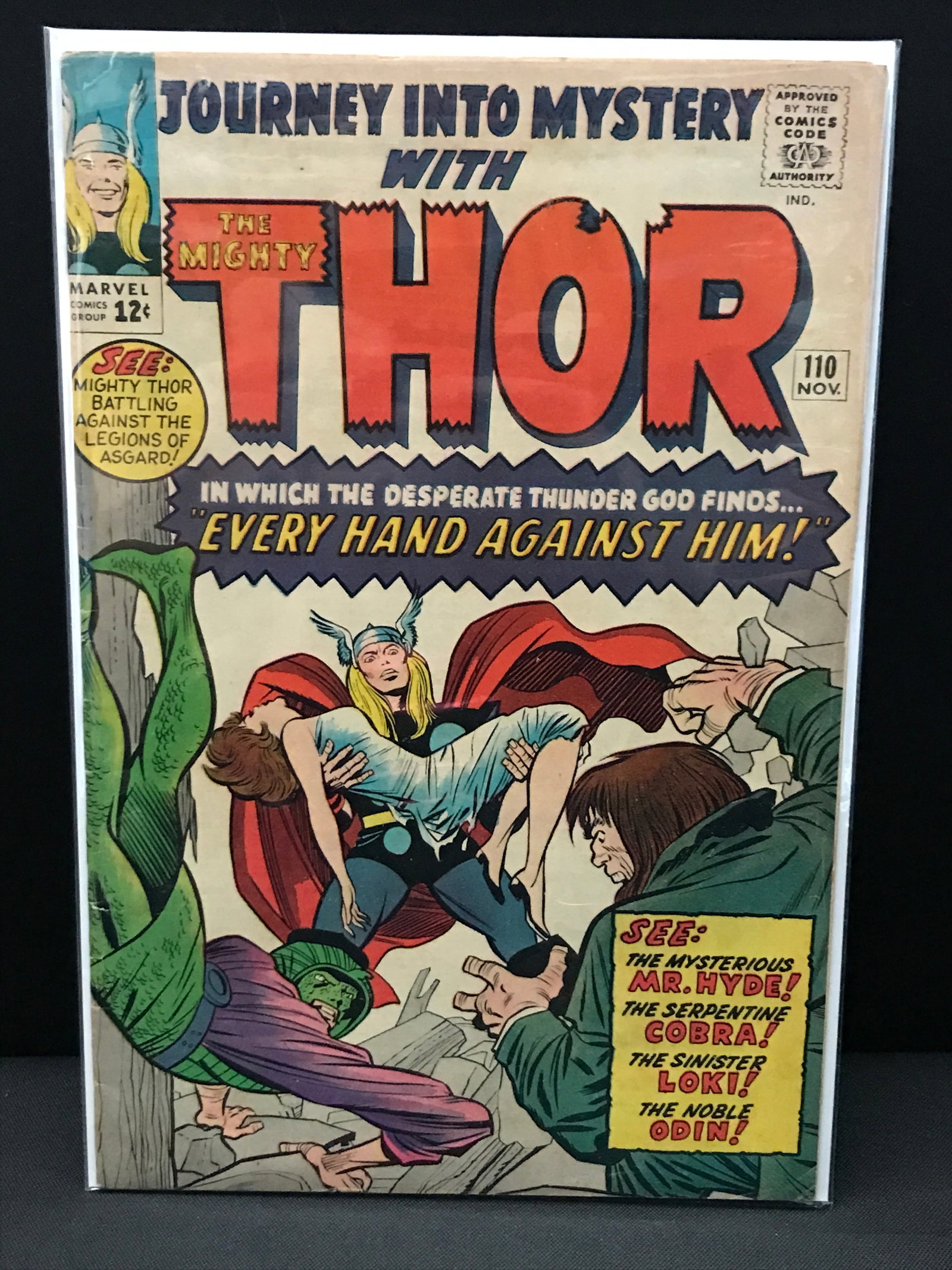 JOURNEY INTO MYSTERY #110 - MARVEL COMICS: Prices are in Canadian dollars