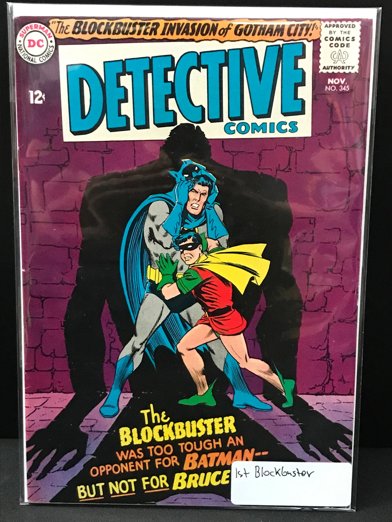 DETECTIVE COMICS #345 1ST BLOCKBUSTER - DC COMICS: Prices are in Canadian dollars