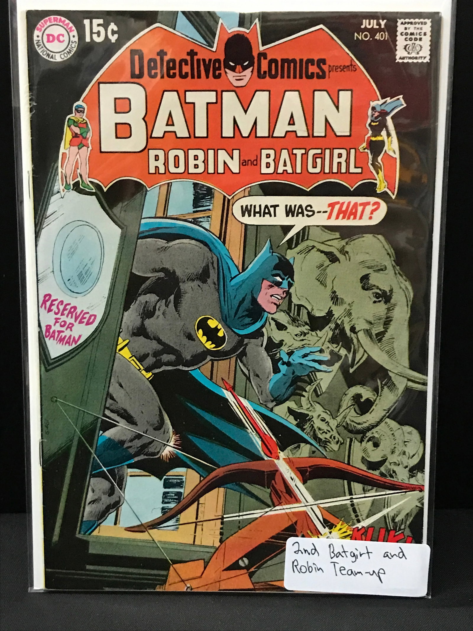DETECTIVE COMICS #401 2ND BATGIRL AND ROBIN TEAM UP - DC COMICS: Prices are in Canadian dollars