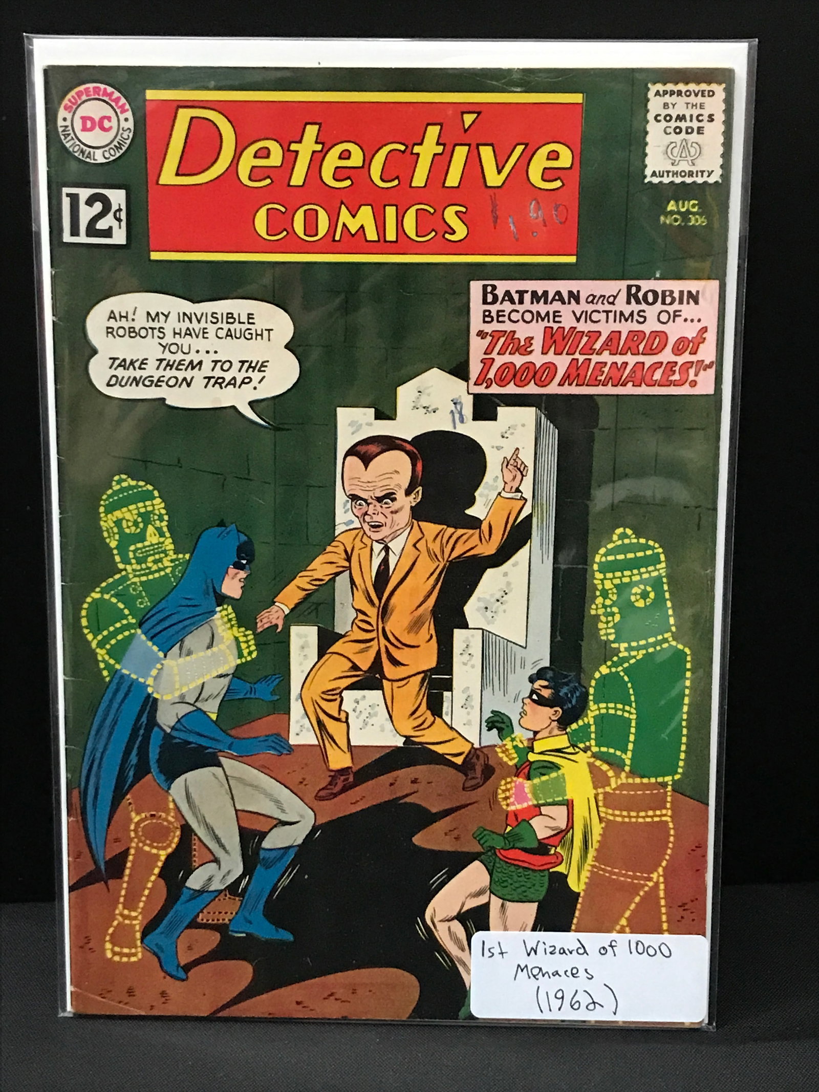 DETECTIVE COMICS #306 1ST WIXARD OF 1,000 MENACES (1962) - DC COMICS: Prices are in Canadian dollars