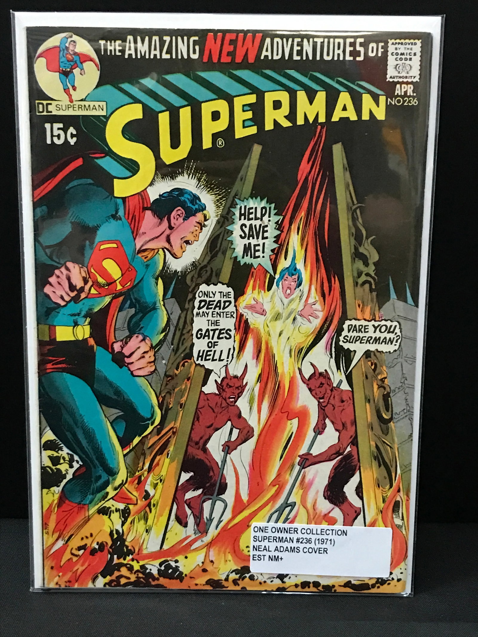 SUPERMAN #236 (1971) ONE OWNER COLLECTION - DC COMICS: Prices are in Canadian dollars