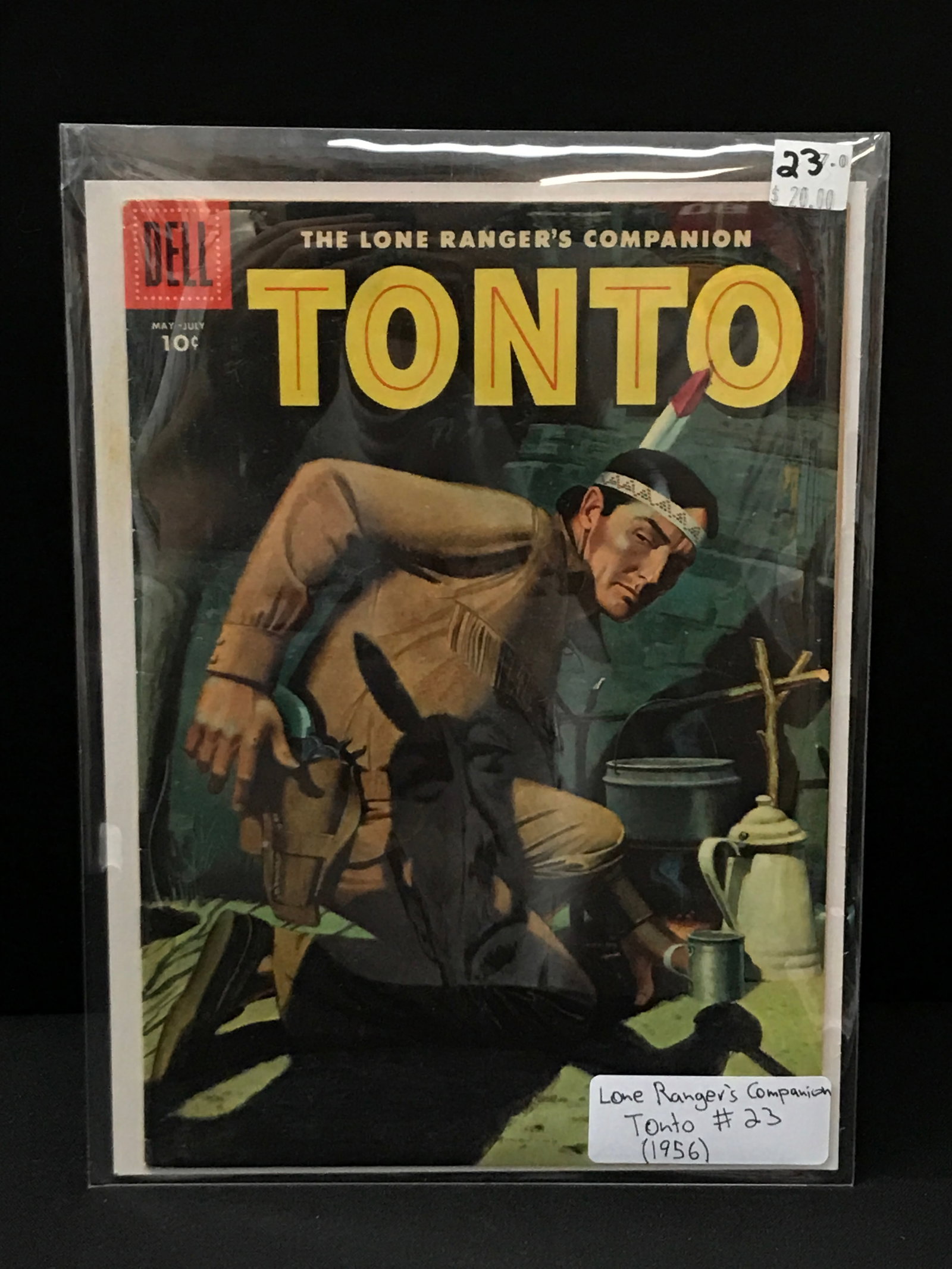 LONE RANGER'S COMPANION TONTO #23 (1956) - DELL COMICS (1 of 1)