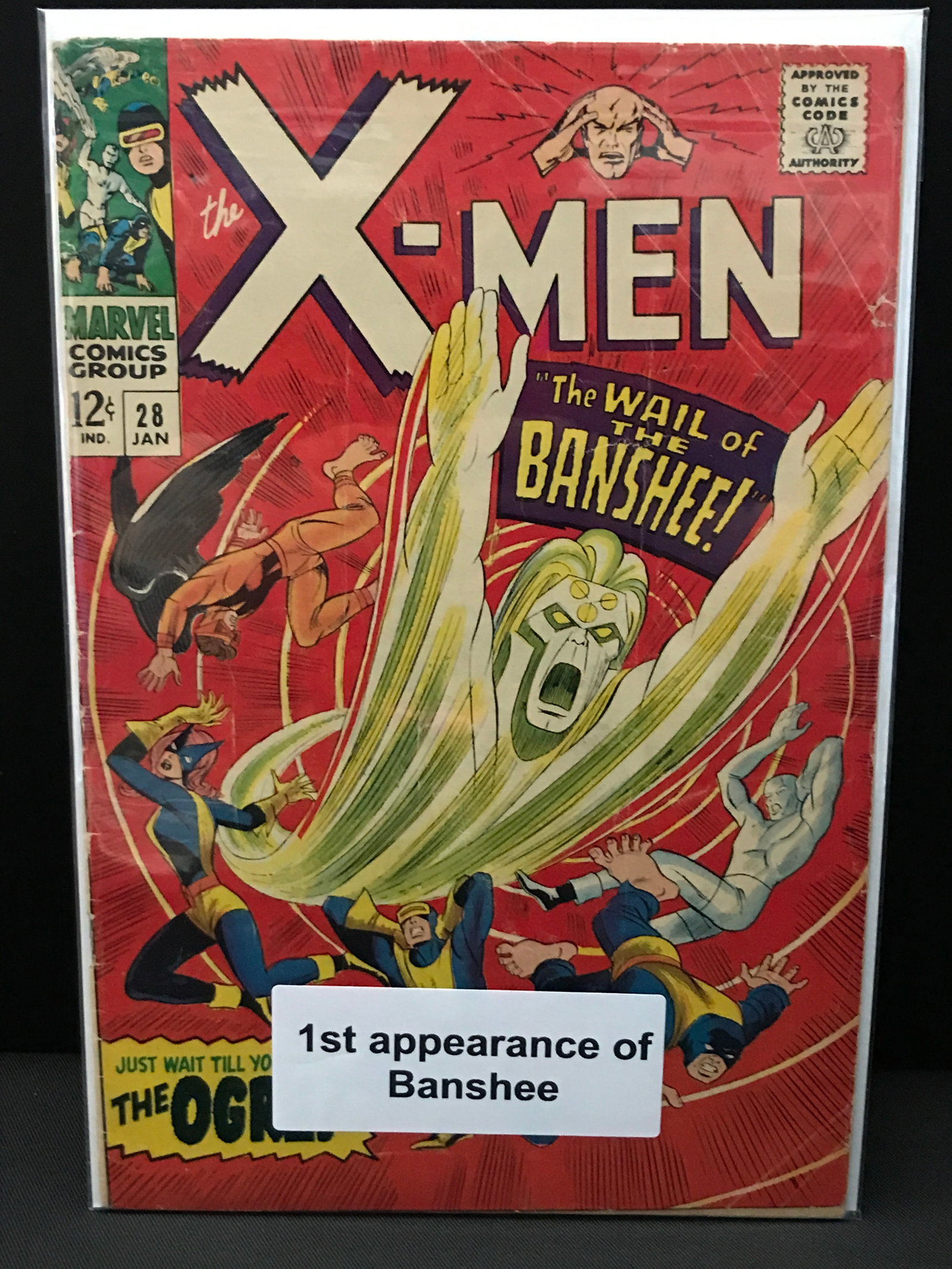 THE X-MEN #28 1ST BANSHEE - MARVEL COMICS: Prices are in Canadian dollars