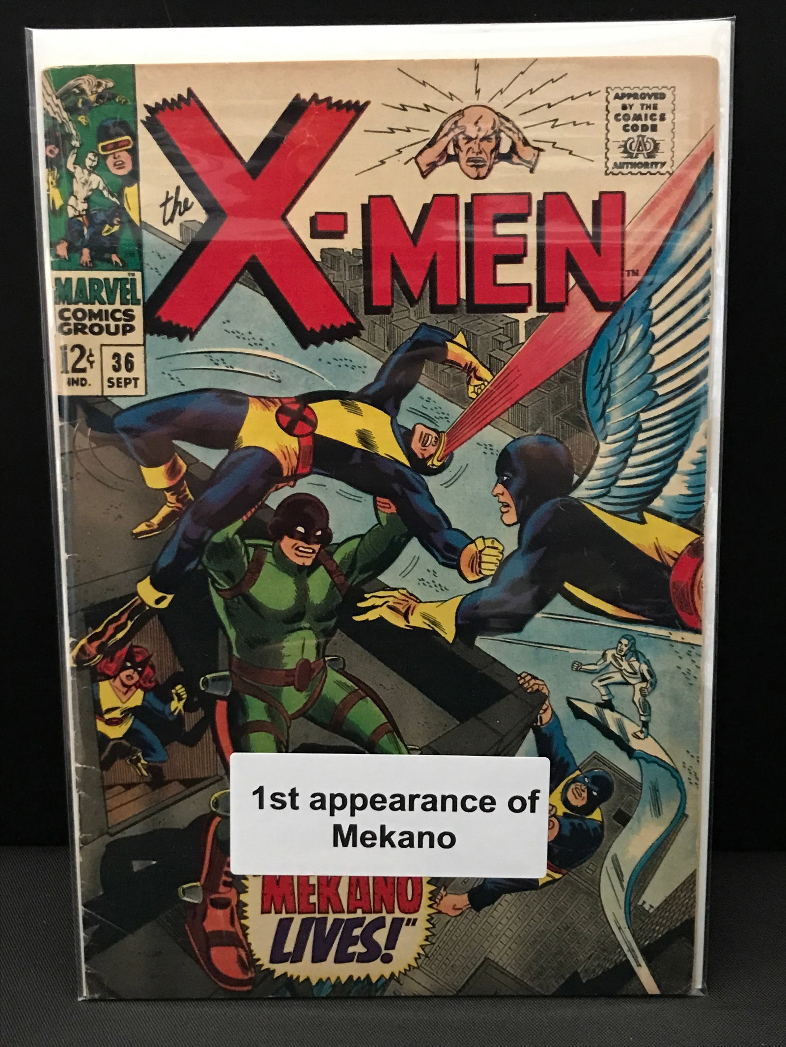 THE X-MEN #36 1ST APP MEKANO - MARVEL COMICS: Prices are in Canadian dollars
