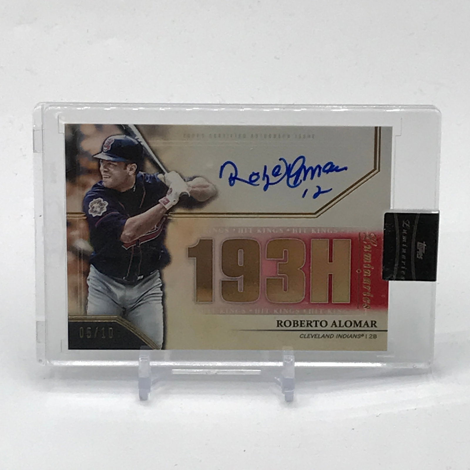 2020 TOPPS LUMINARIES BASEBALL ROBERTO ALOMAR SIGNED TRADING CARD 5/10: Prices are in Canadian dollars