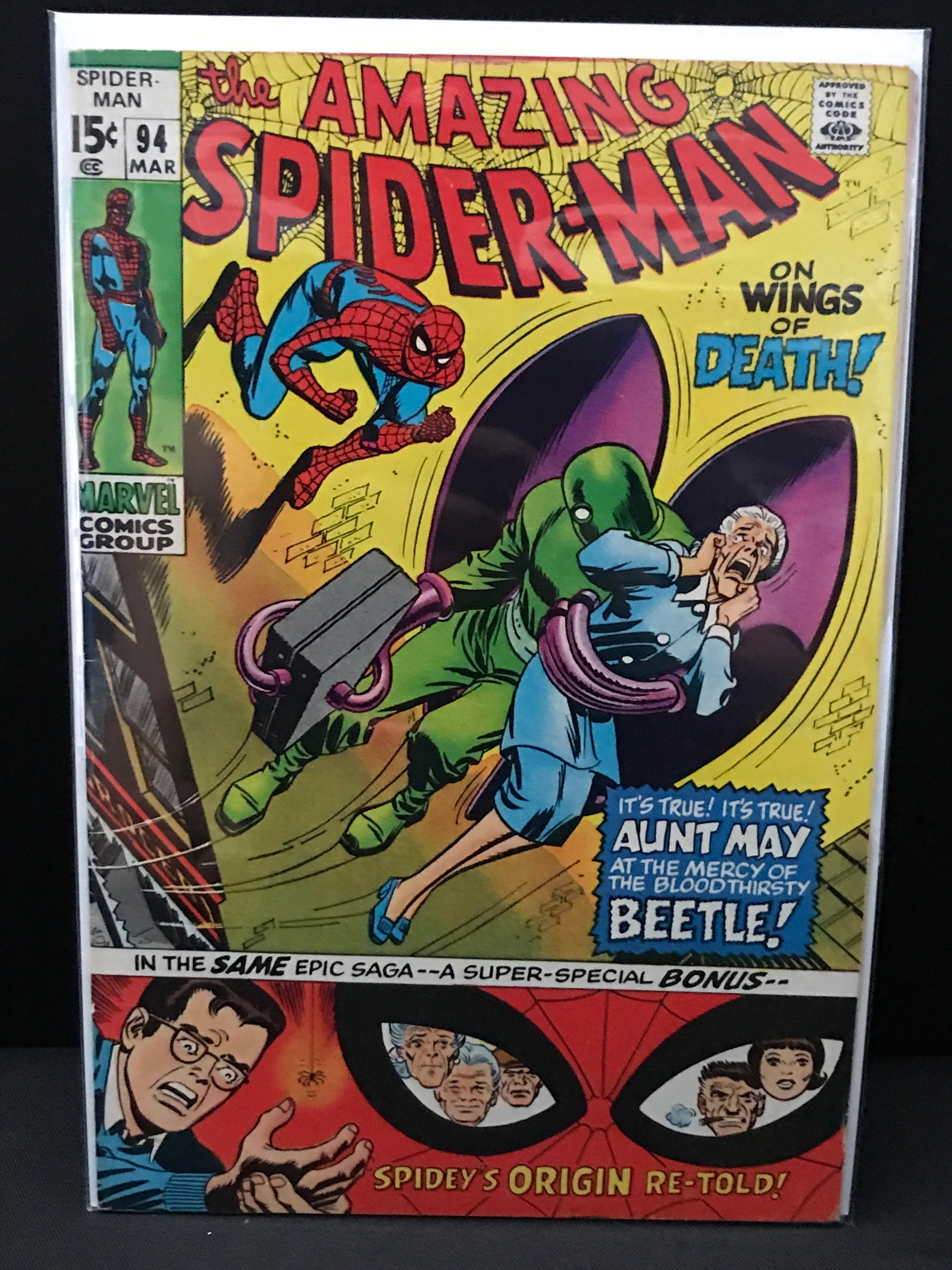 THE AMAZING SPIDERMAN #94 - MARVEL COMICS (1 of 1)