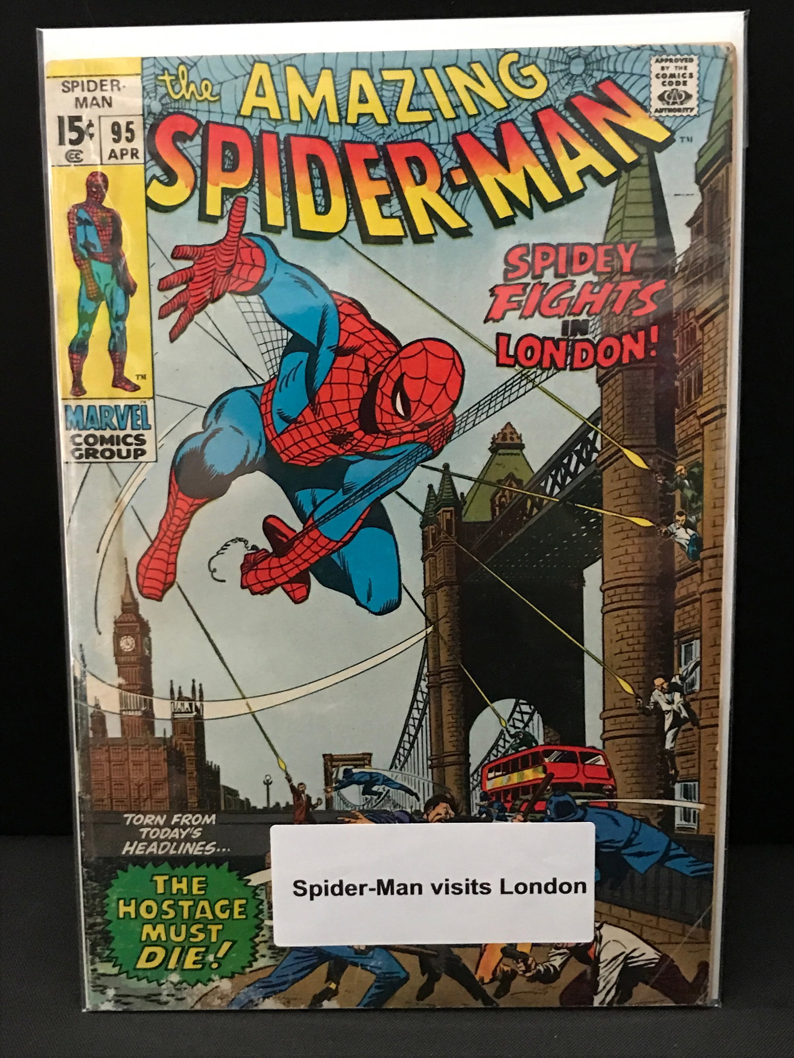 THE AMAZING SPIDERMAN #95 - MARVEL COMICS (1 of 1)
