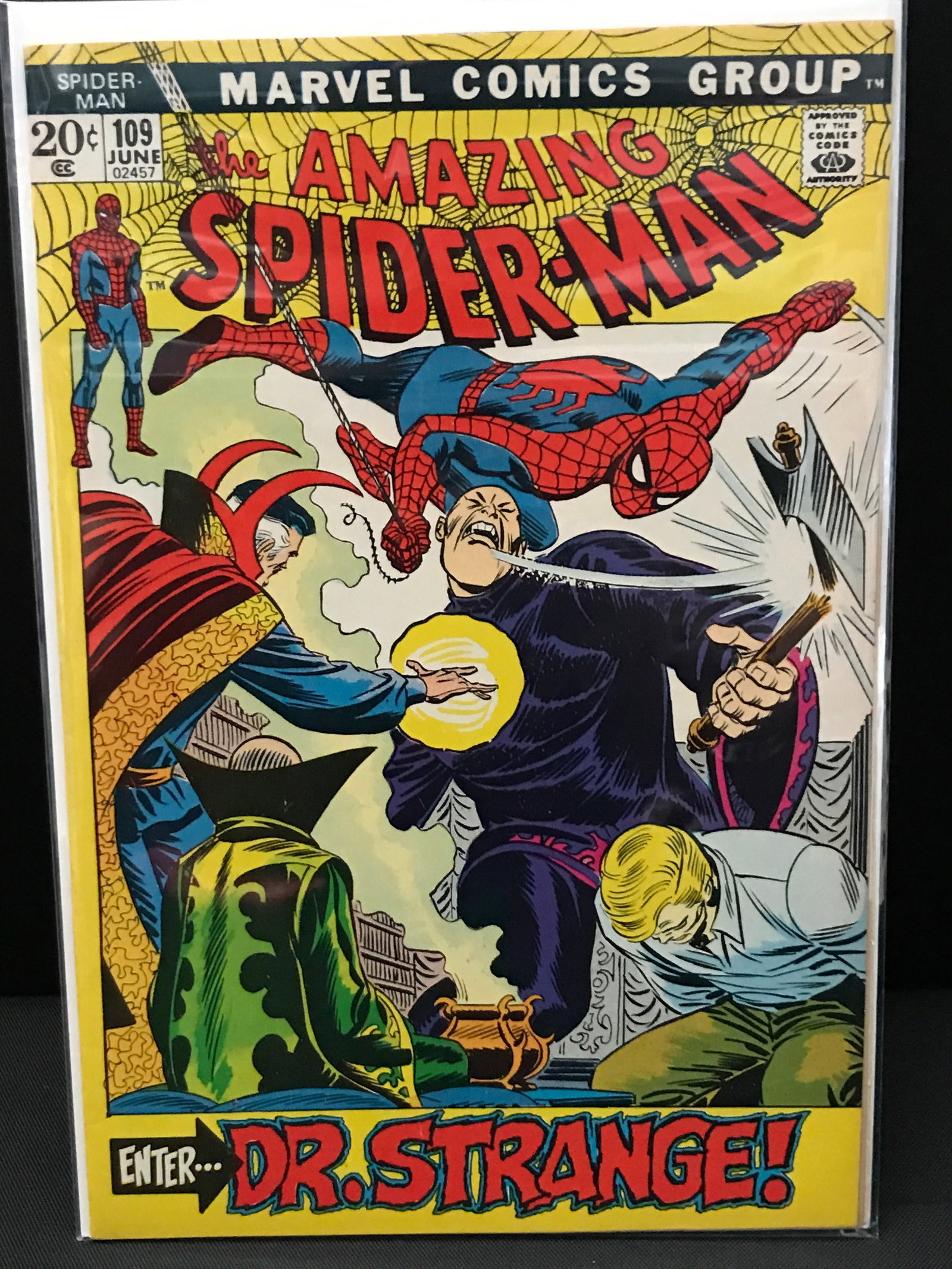 THE AMAZING SPIDERMAN #109 - MARVEL COMICS: Prices are in Canadian dollars