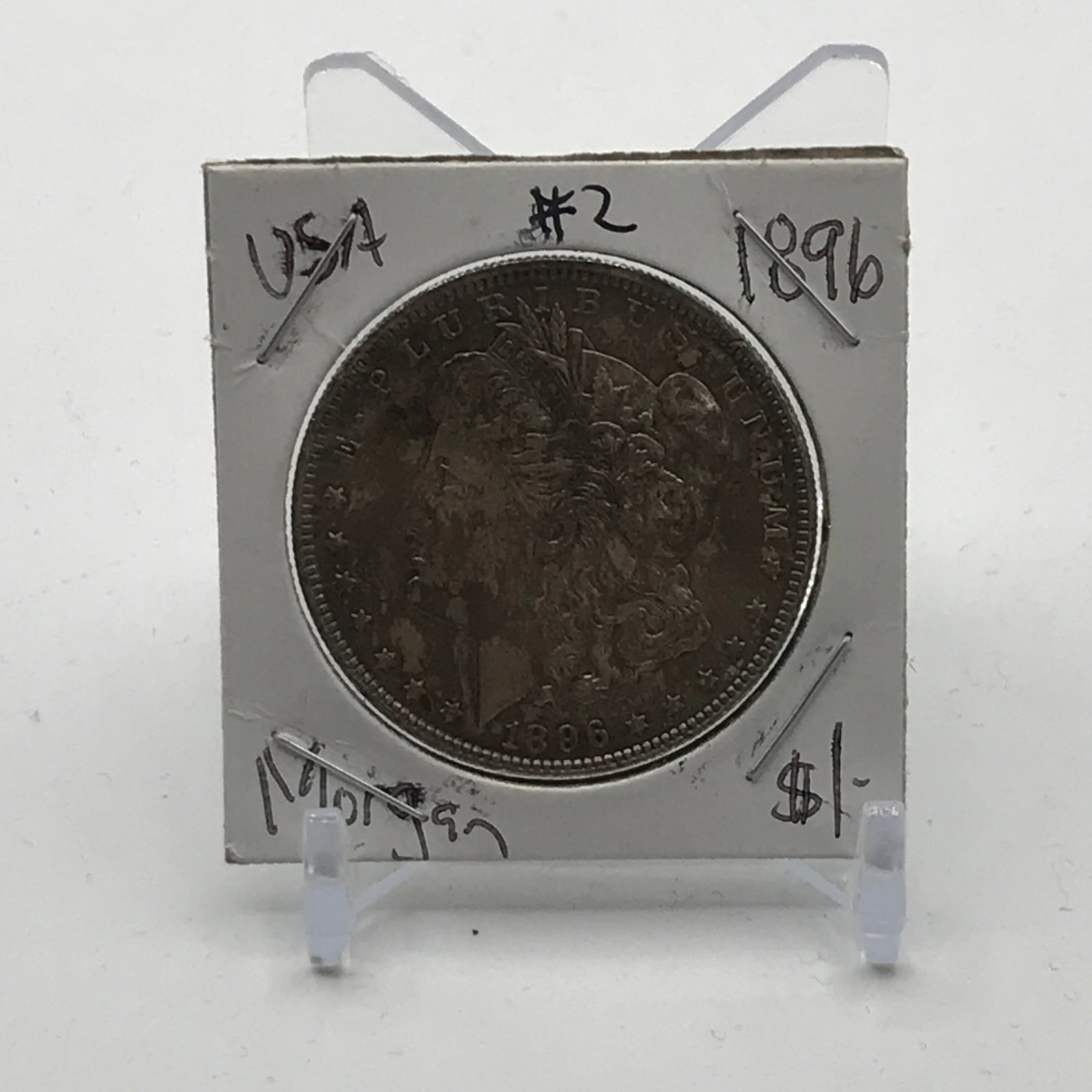 MORGAN SILVER DOLLAR - MINTED IN 1896: Prices are in Canadian dollars
