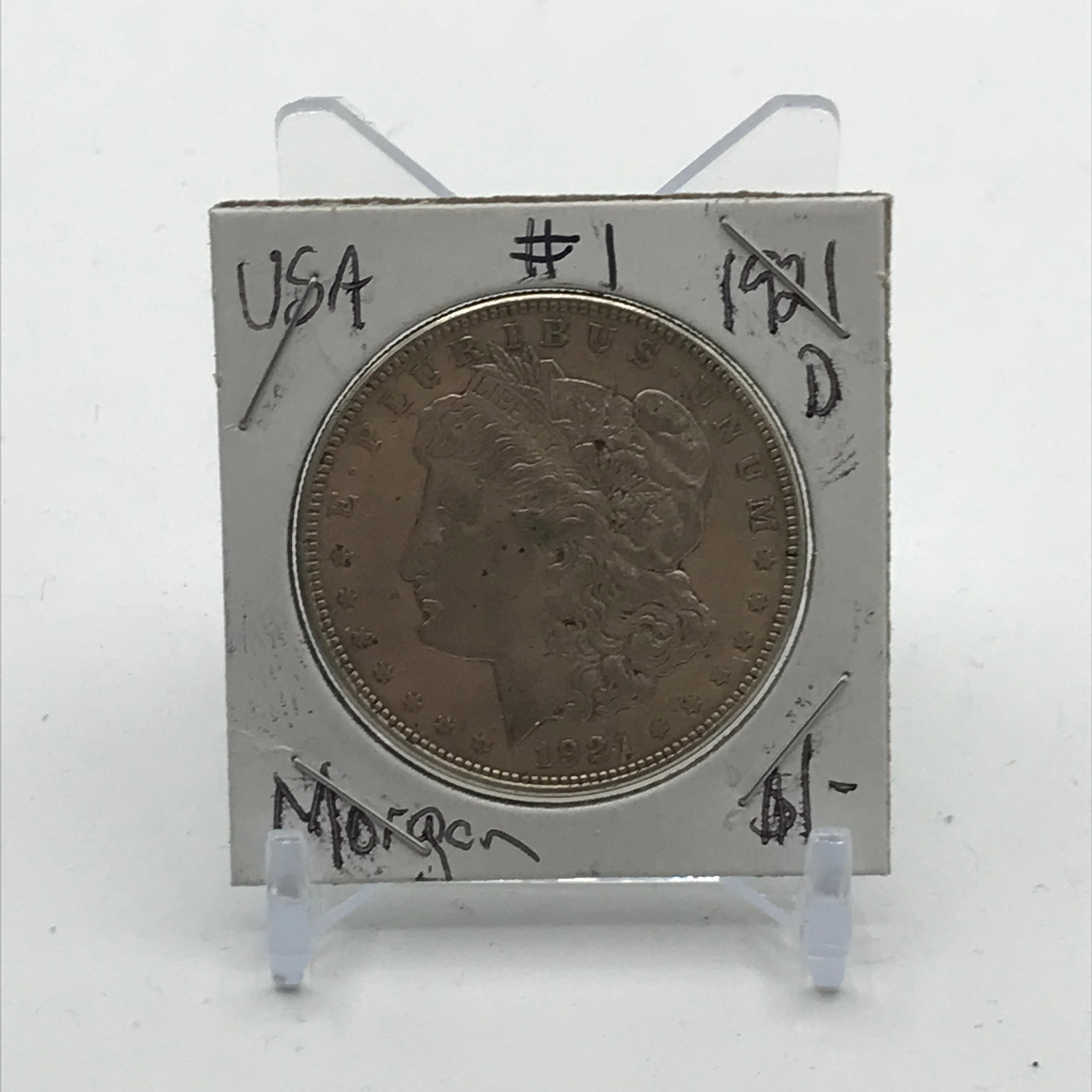 MORGAN SILVER DOLLAR - MINTED IN 1921 IN DENVER: Prices are in Canadian dollars