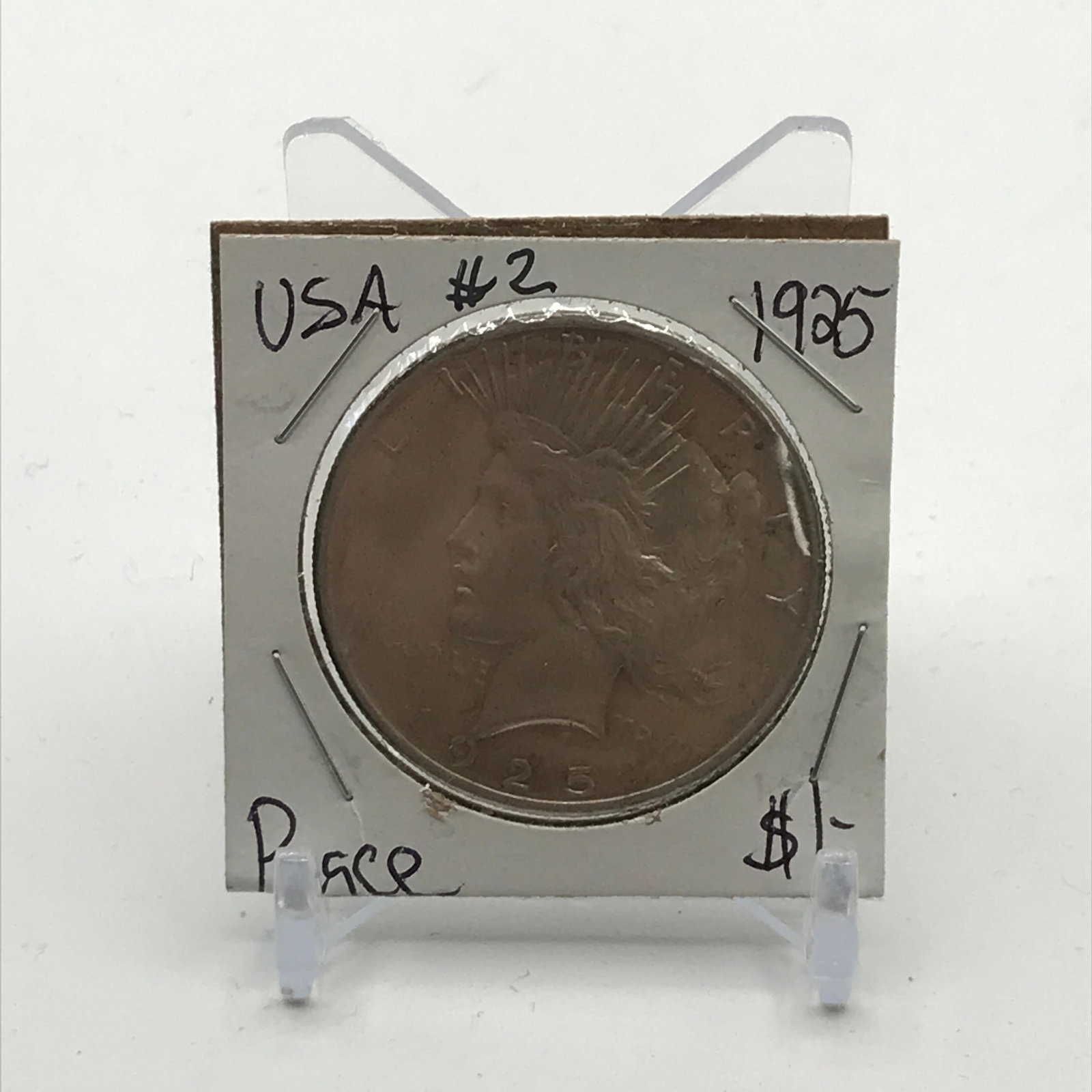 PEACE SILVER DOLLAR - MINTED IN 1925: Prices are in Canadian dollars