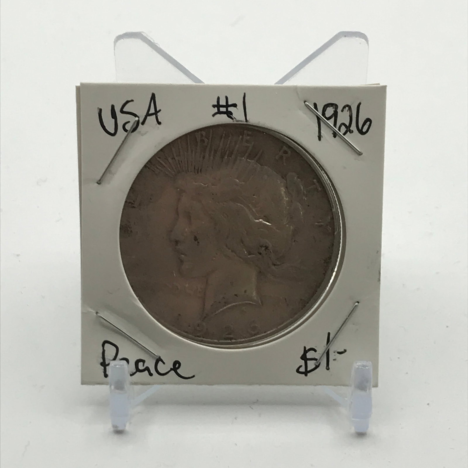 PEACE SILVER DOLLAR - MINTED IN 1926: Prices are in Canadian dollars