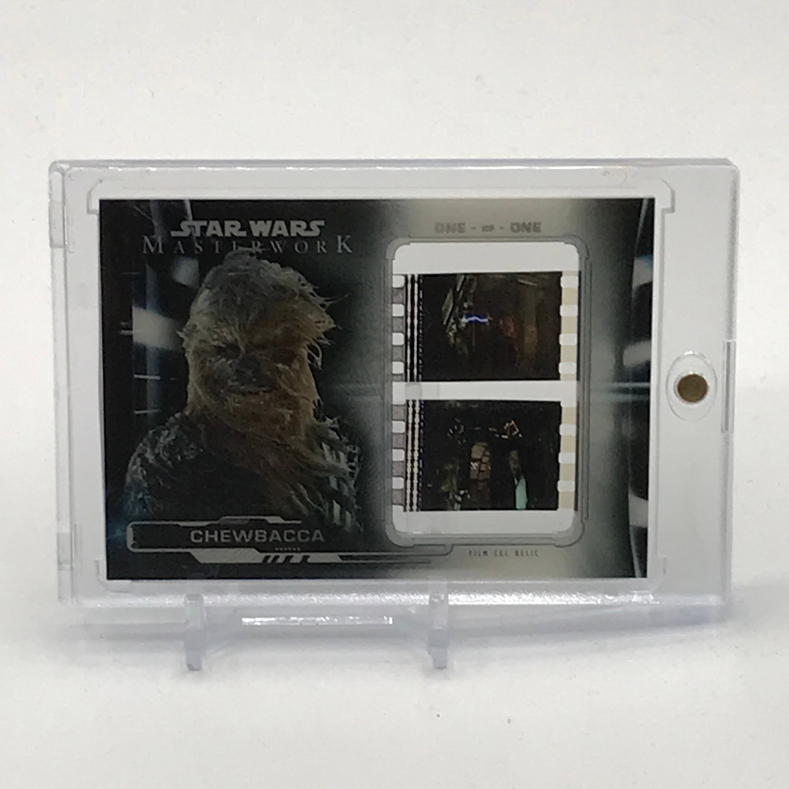 STAR WARS MASTERWORK FILM CEL RELIC TRADING CARD 1/1 (1 of 2)