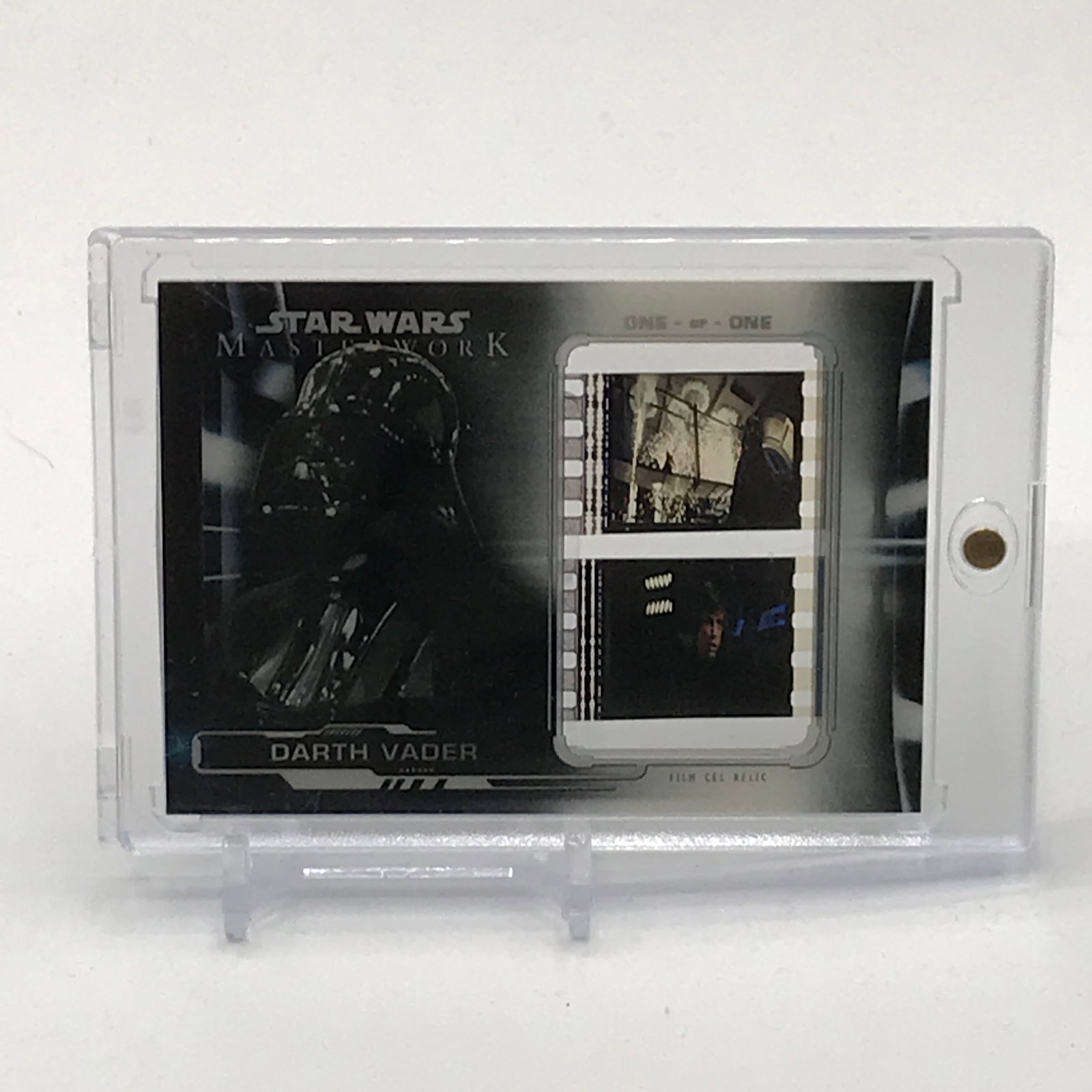 STAR WARS MASTERWORK FILM CEL RELIC TRADING CARD 1/1 (1 of 2)