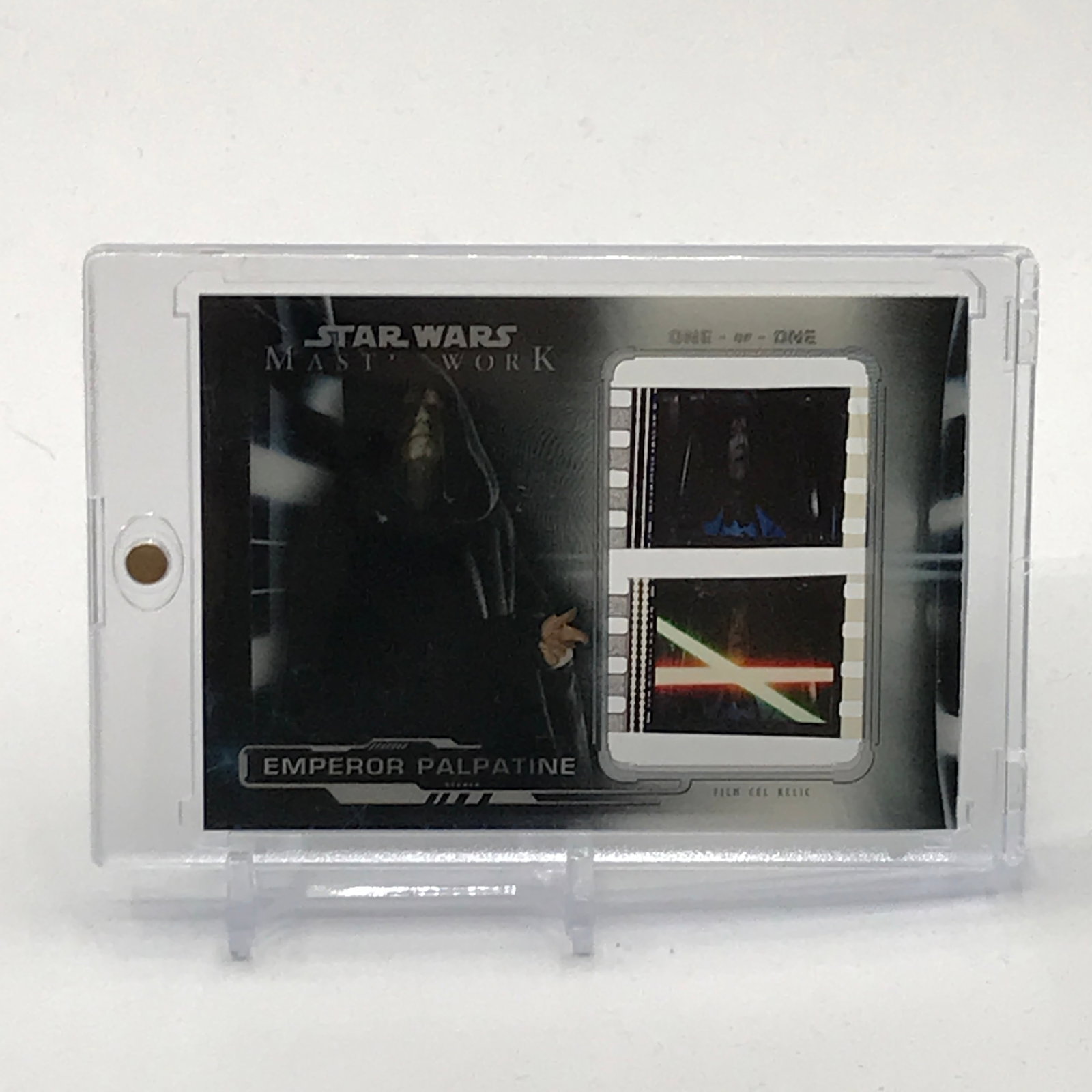 STAR WARS MASTERWORK FILM CEL RELIC TRADING CARD 1/1 (1 of 2)