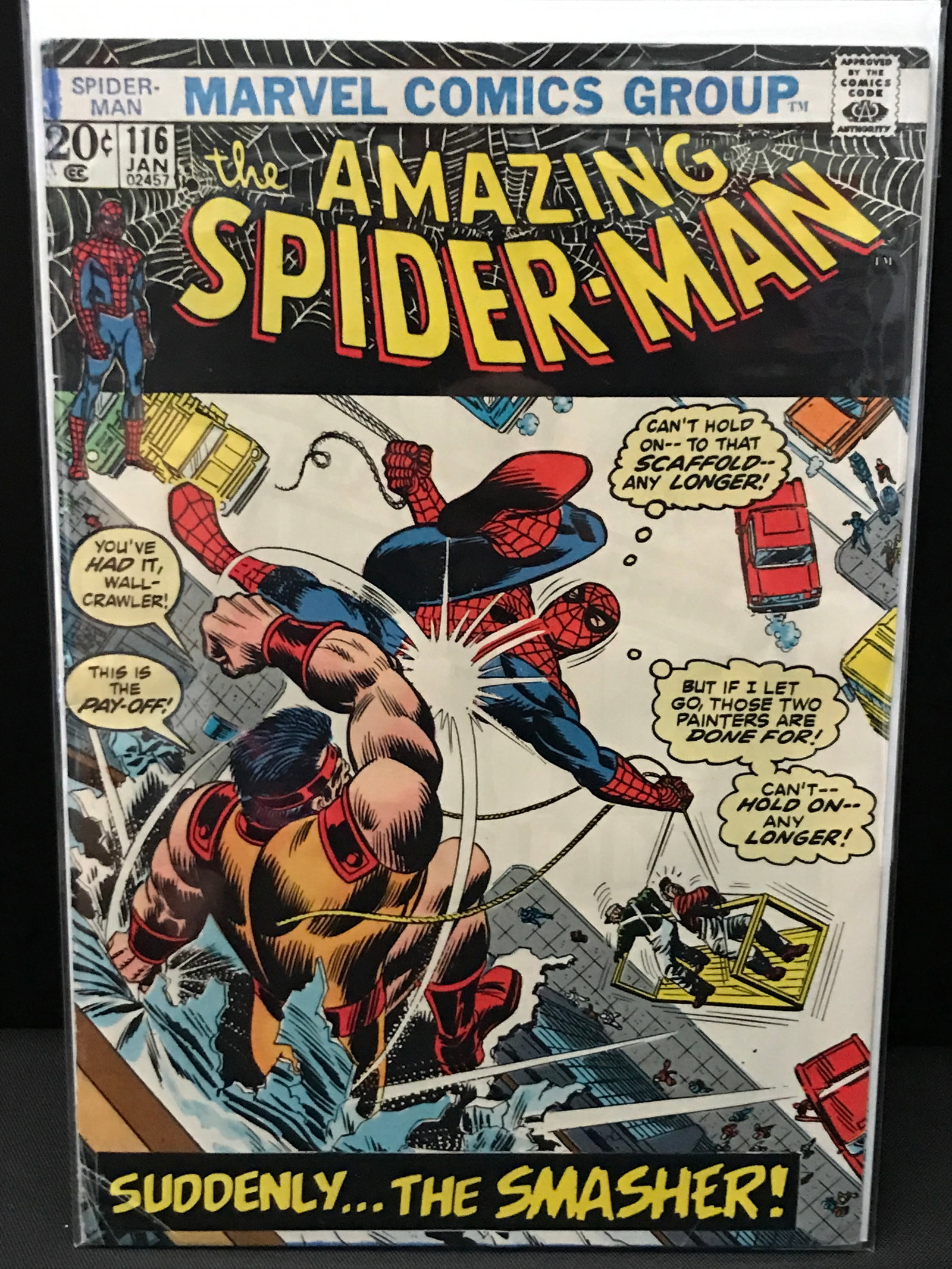 THE AMAZING SPIDERMAN #116 - MARVEL COMICS: Prices are in Canadian dollars
