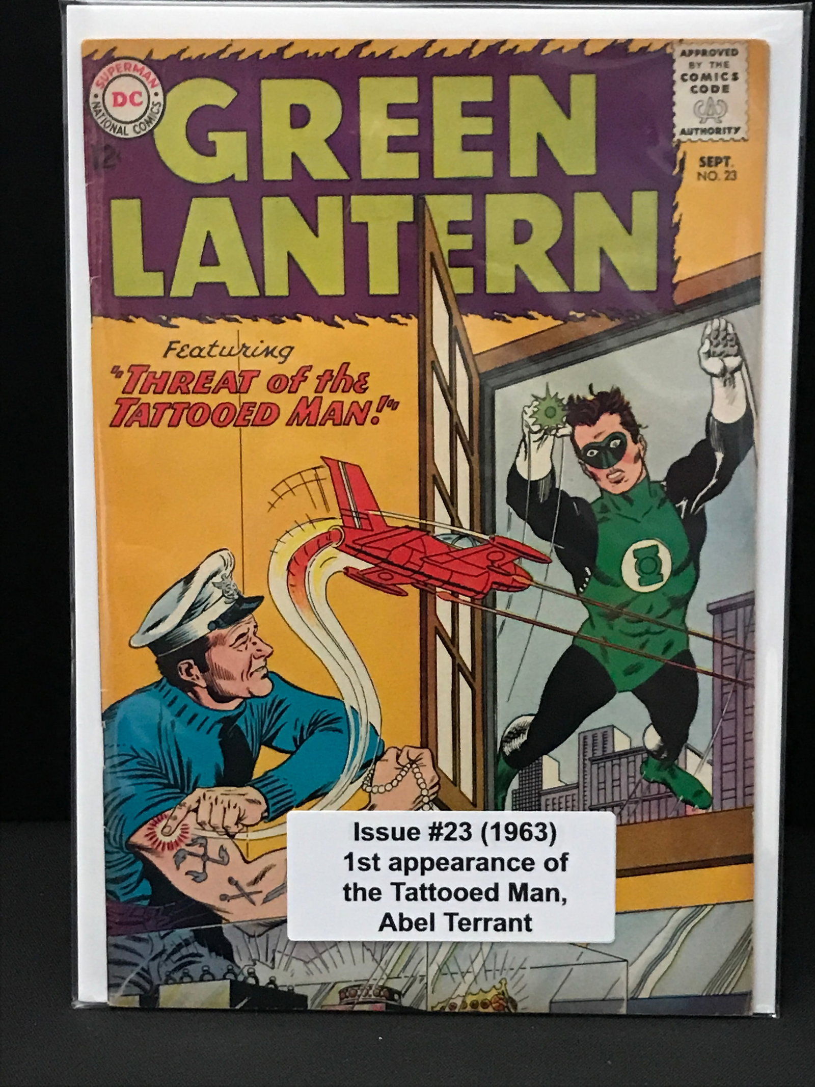 THE GREEN LANTERN #23 (1963) 1ST APP TATTOOED MAN - DC COMICS: Prices are in Canadian dollars