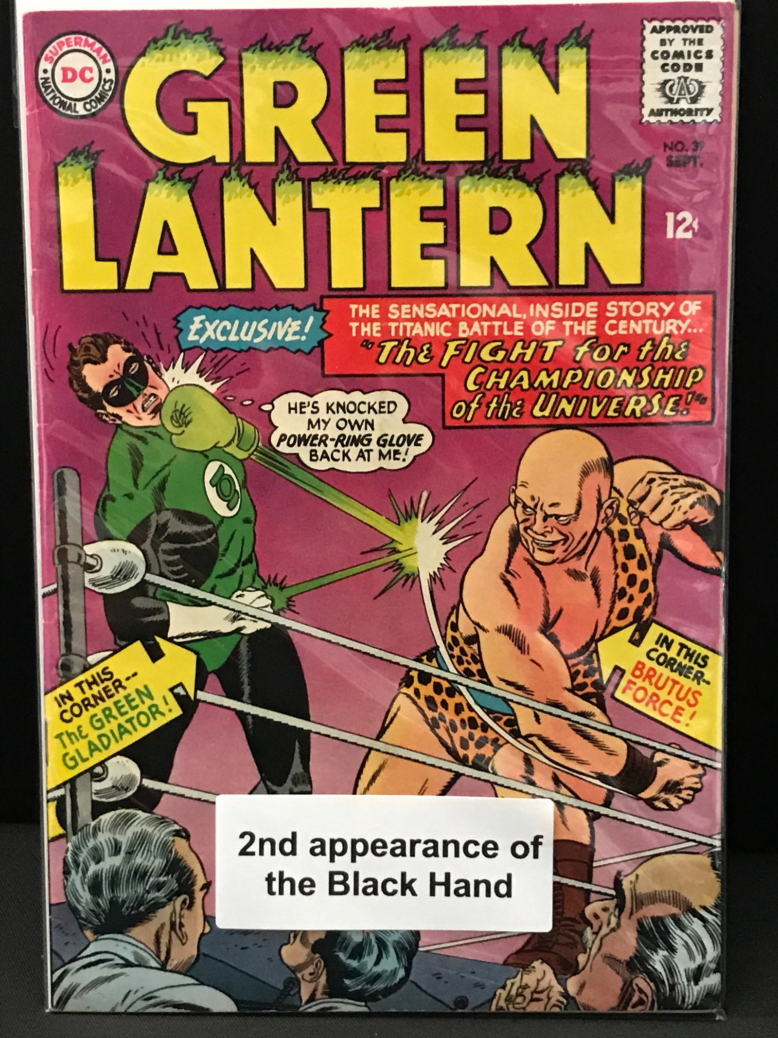 THE GREEN LANTERN #39 2ND APP BLACK HAND - DC COMICS (1 of 1)