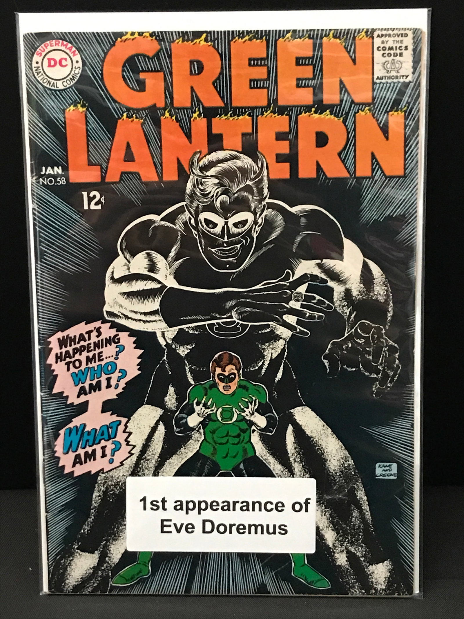 THE GREEN LANTERN #58 1ST APP EVE DOREMUS - DC COMICS: Prices are in Canadian dollars
