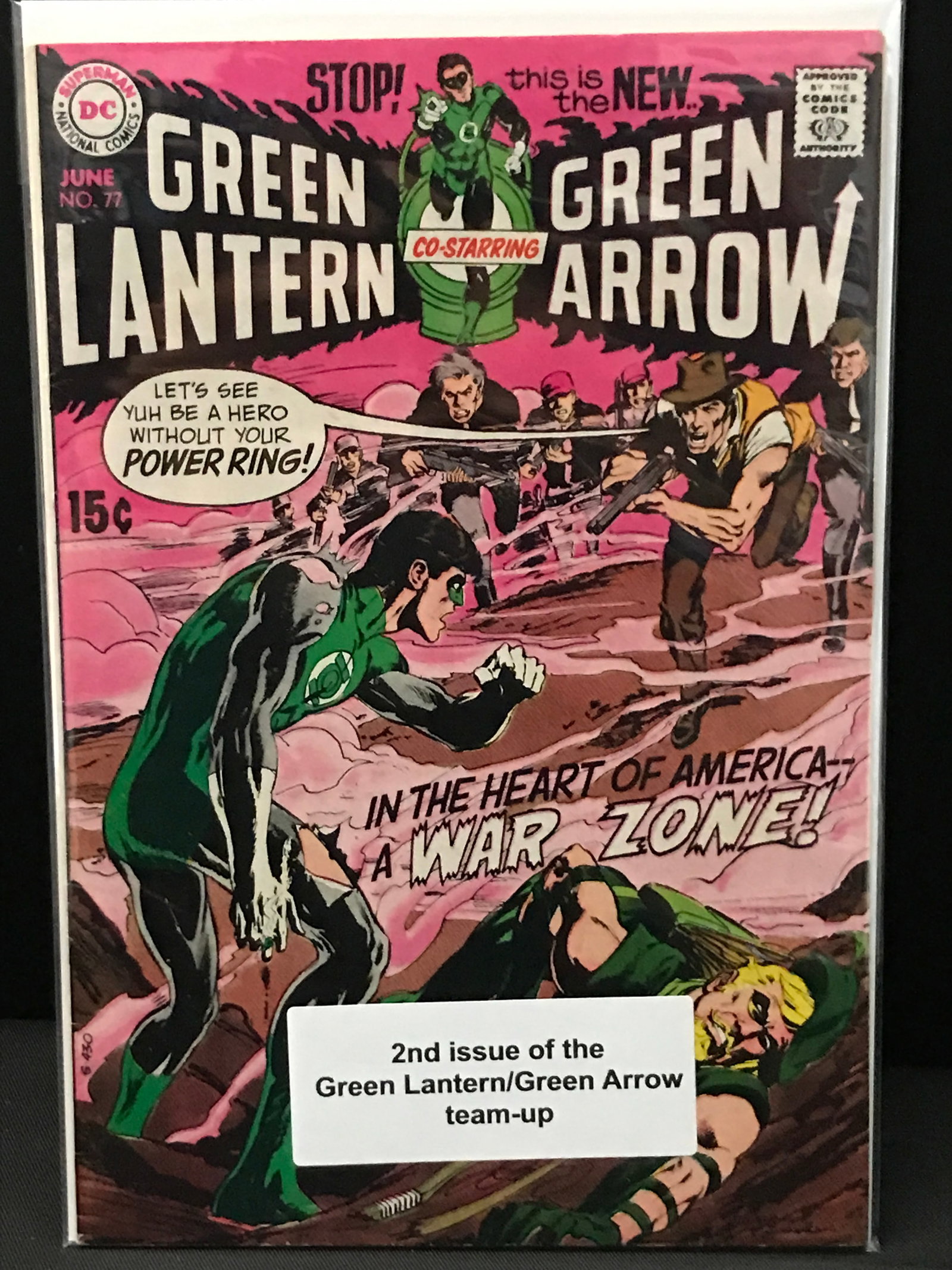 THE GREEN LANTERN CO STARRING GREEN ARROW #75 - DC COMICS (1 of 1)