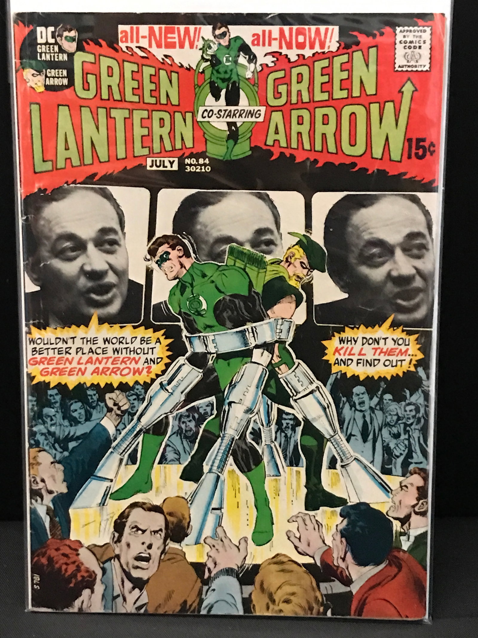 THE GREEN LANTERN CO STARRING GREEN ARROW #84 - DC COMICS: Prices are in Canadian dollars