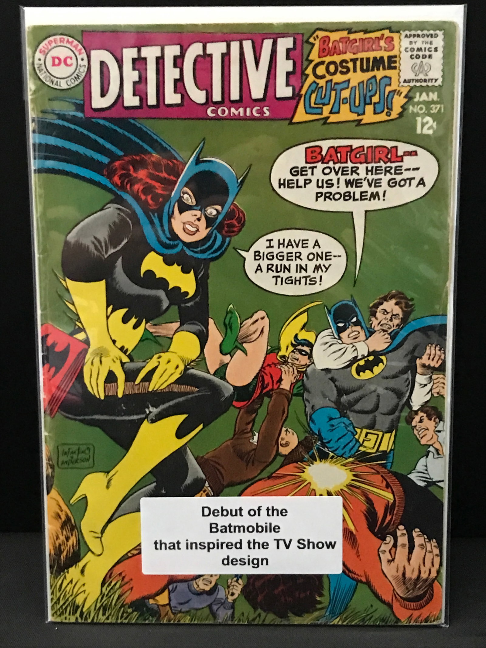 DETECTIVE COMICS #371 DEBUT OF BATMOBILE - DC COMICS: Prices are in Canadian dollars
