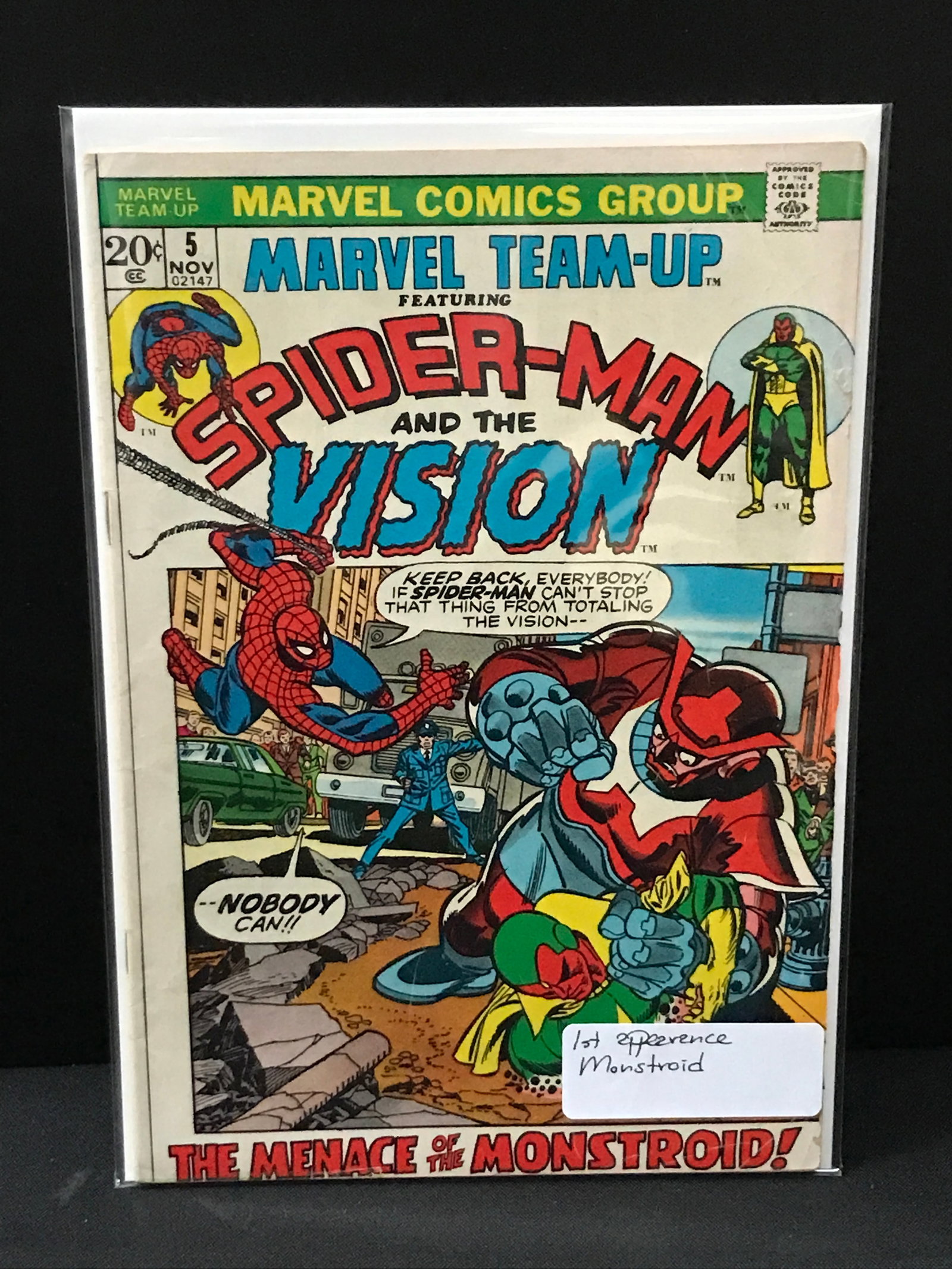MARVEL TEAMUP #5 1ST APP MONSTROID - MARVEL COMICS: Prices are in Canadian dollars